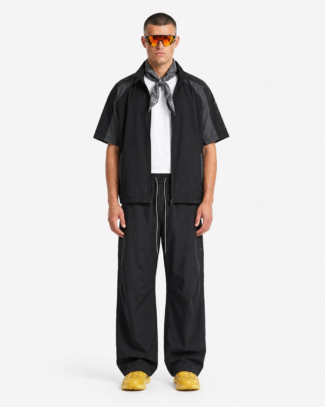 Lightweight Water-Resistant Curved-Leg Baggy Hiking Pants