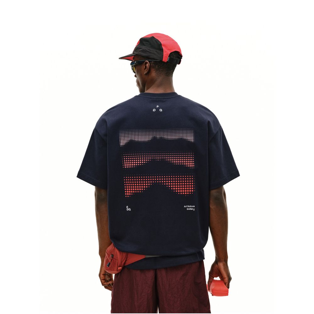 Quick Drying Cooling Graident Short Sleeve T Shirt image 4
