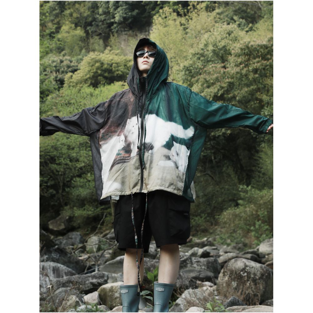 UPF50 Lightweight Graphic Print Jacket 5 image 3