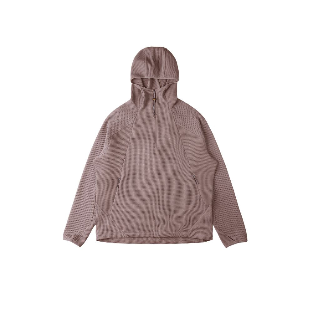 Waffle Hooded Breathable Sweatshirt image 4