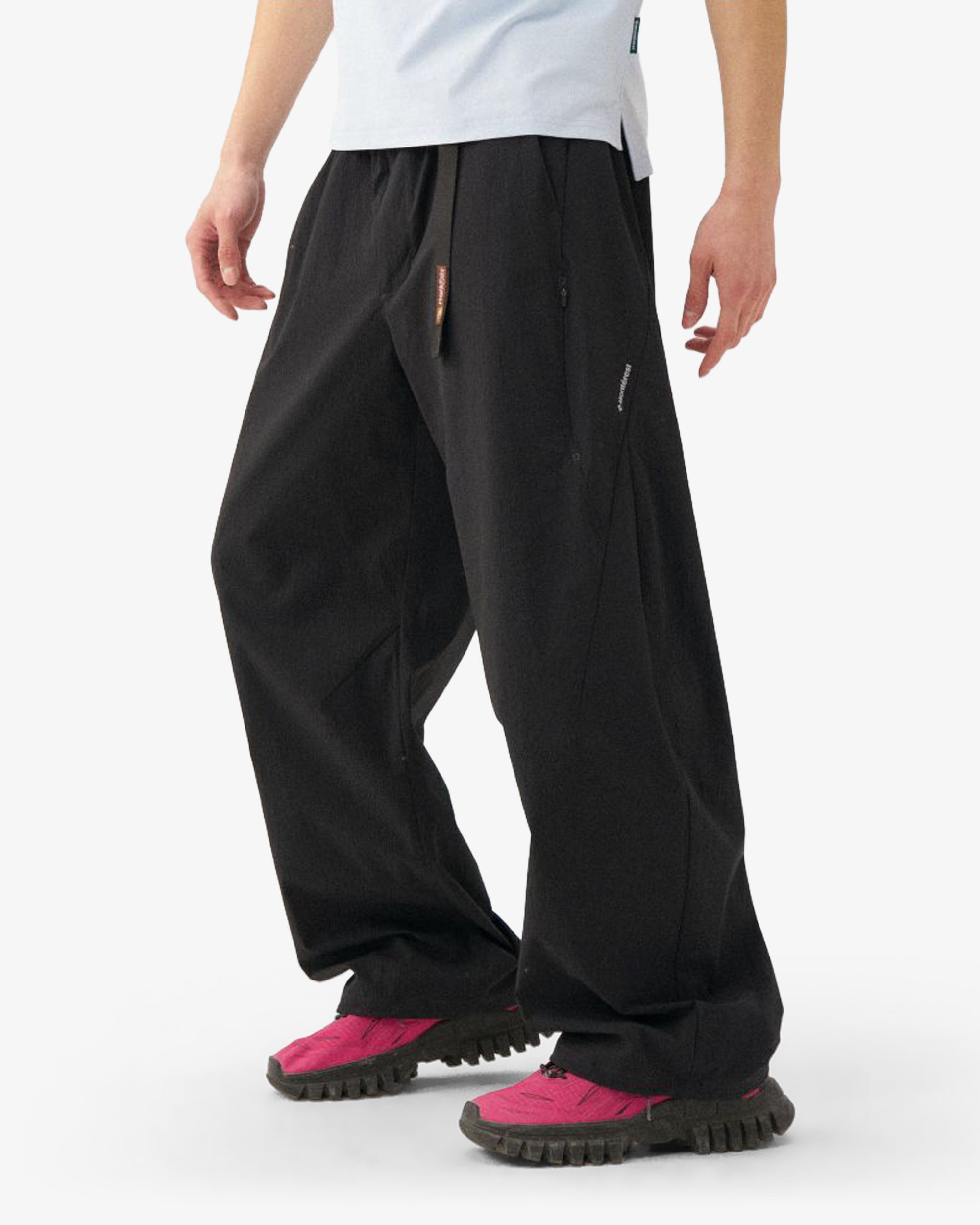 Nylon Four Way Stretch Wide Multi Pocket Softshell Pants