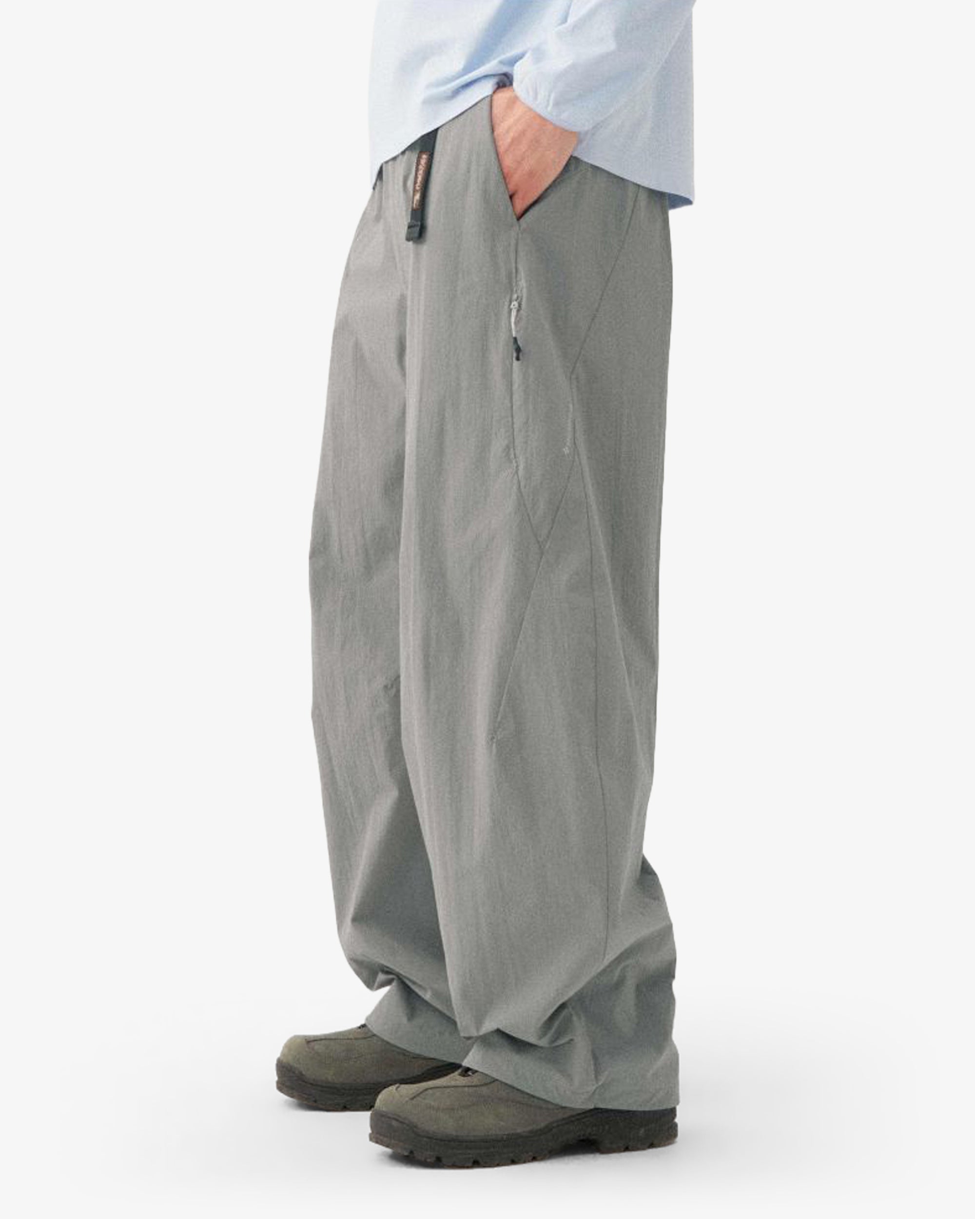 Nylon Four Way Stretch Wide Multi Pocket Softshell Pants