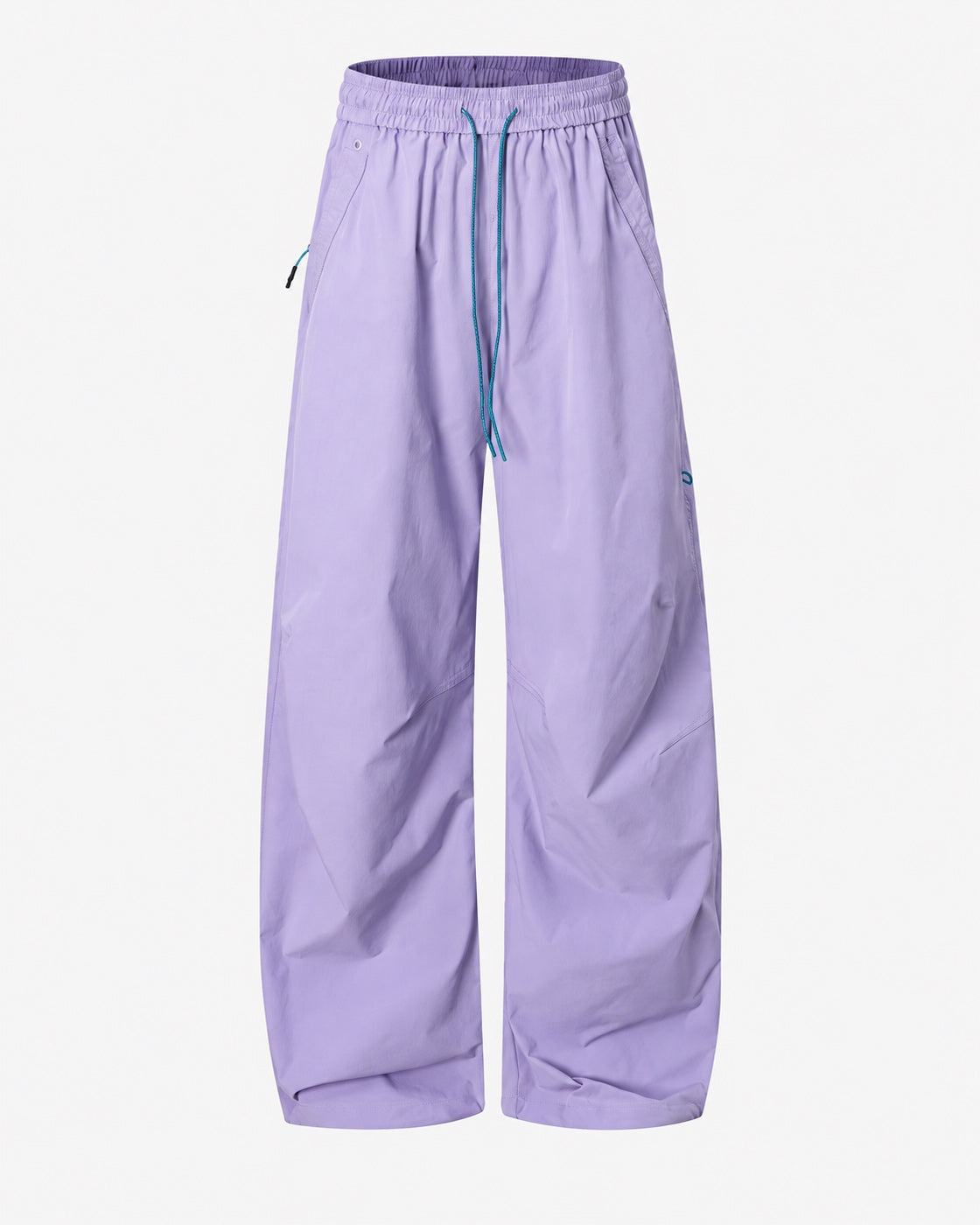 Lightweight Water-Resistant Curved-Leg Baggy Hiking Pants