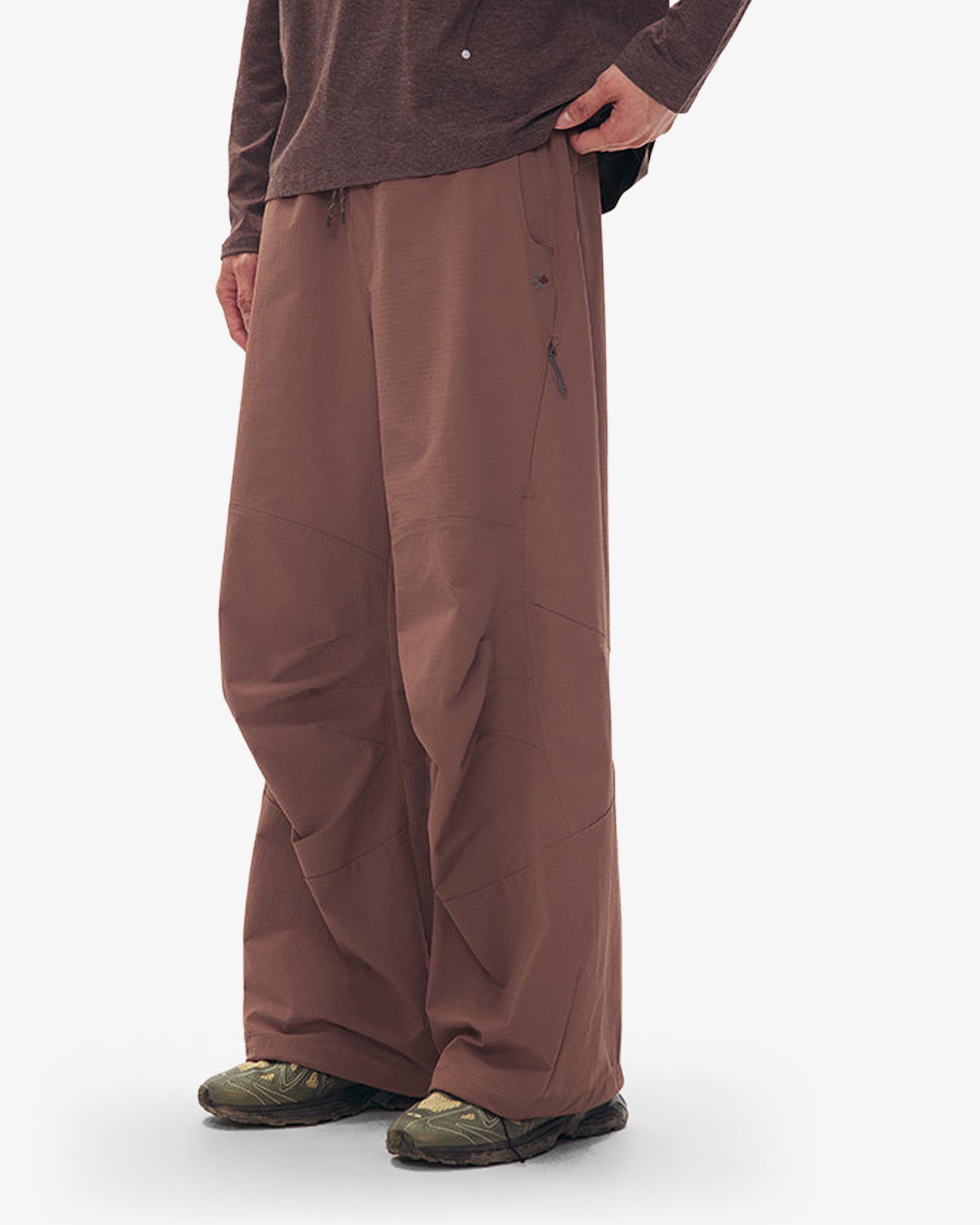 Water Repellent Ventilated Baggy Straight Fit Hiking Pants