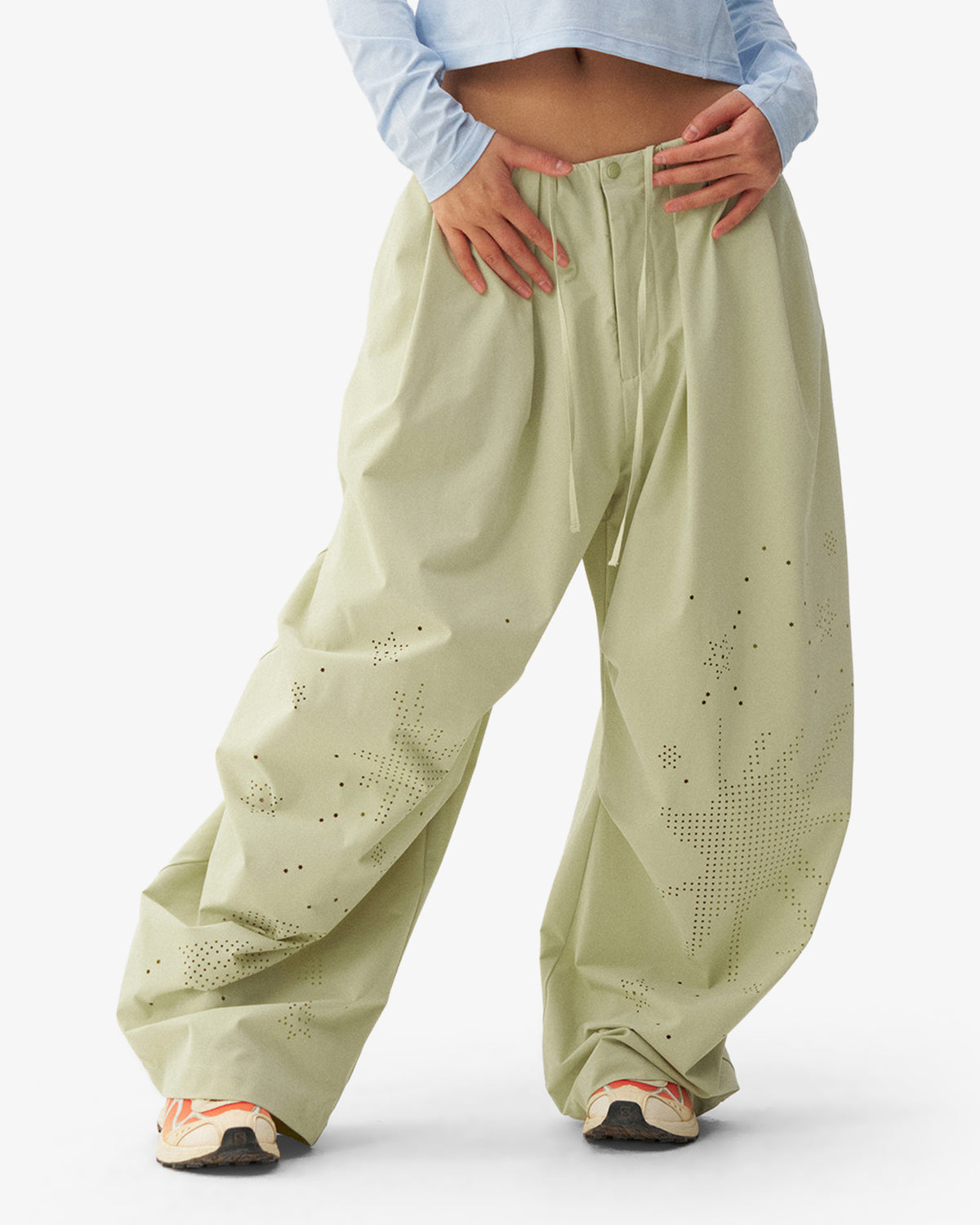 Parachute Laser Perforated Hiking Pants