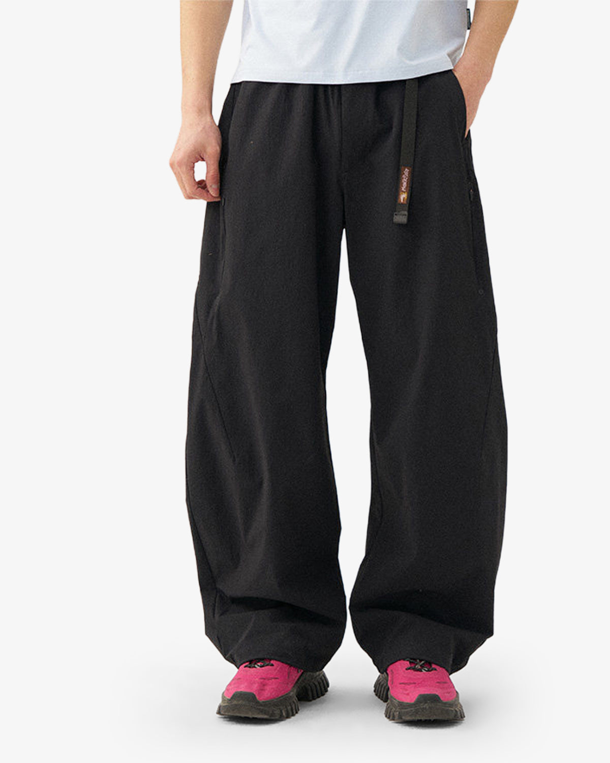 Nylon Four Way Stretch Wide Multi Pocket Softshell Pants