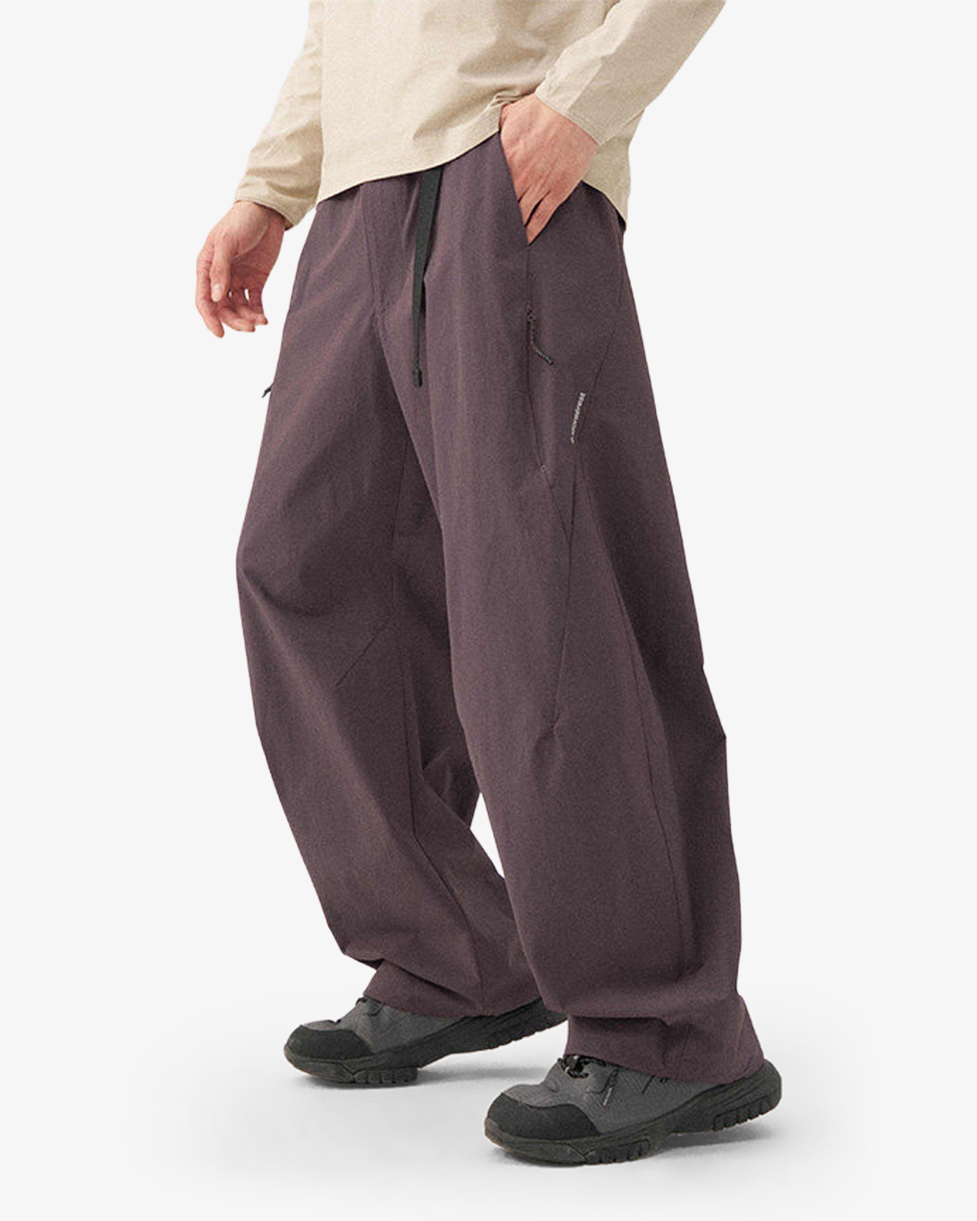 Nylon Four Way Stretch Wide Multi Pocket Softshell Pants