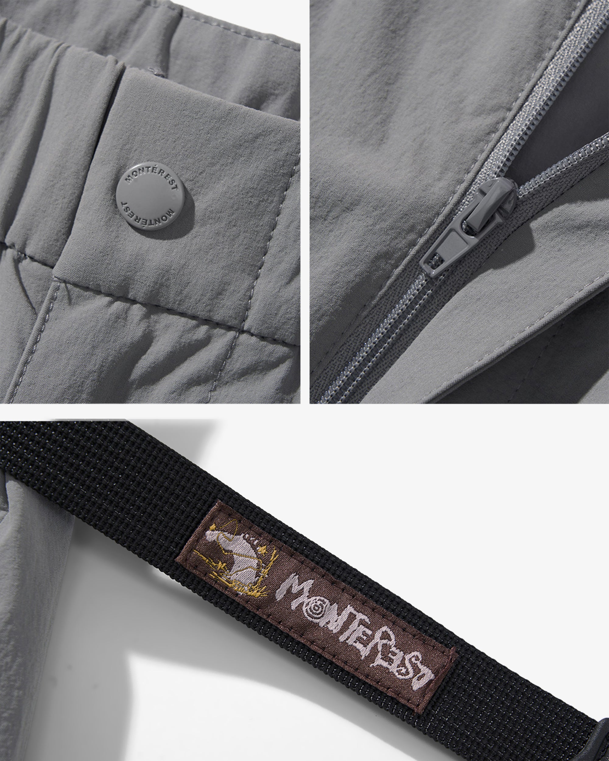 Nylon Four Way Stretch Wide Multi Pocket Softshell Pants