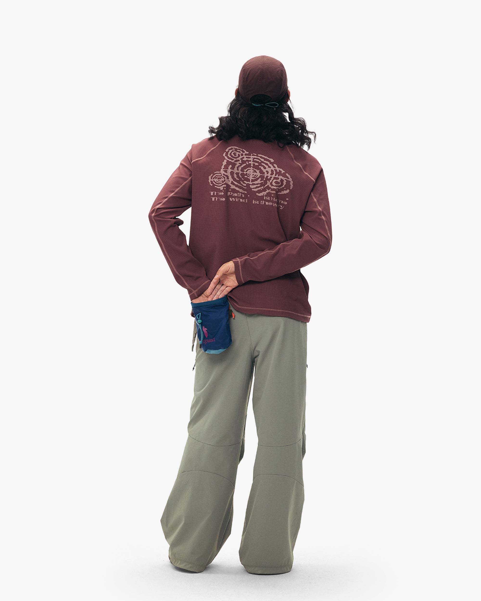 Water Repellent Ventilated Baggy Straight Fit Hiking Pants