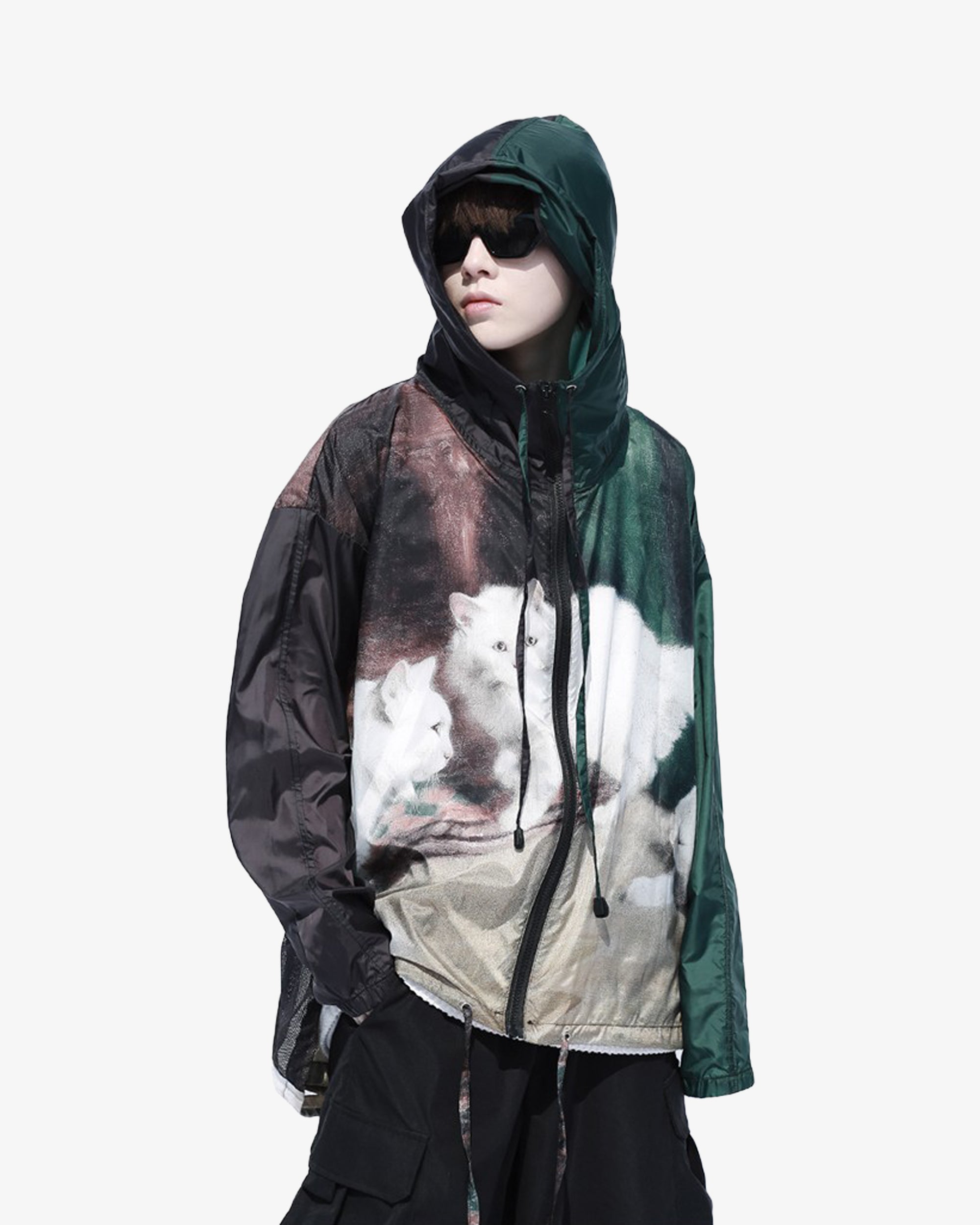 UPF50 Lightweight Graphic Print Jacket