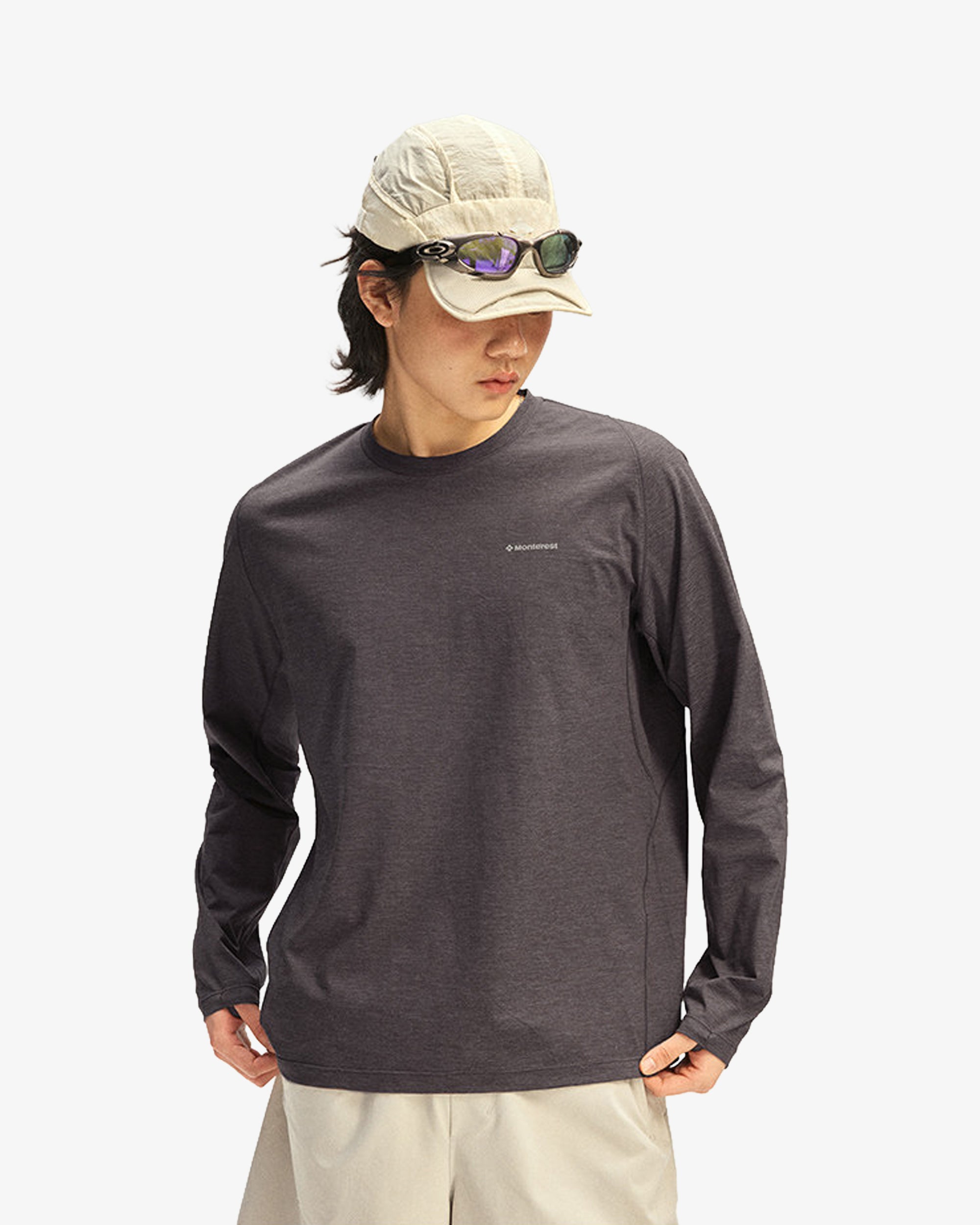Technical Weave Breathable Long Sleeve Shirt