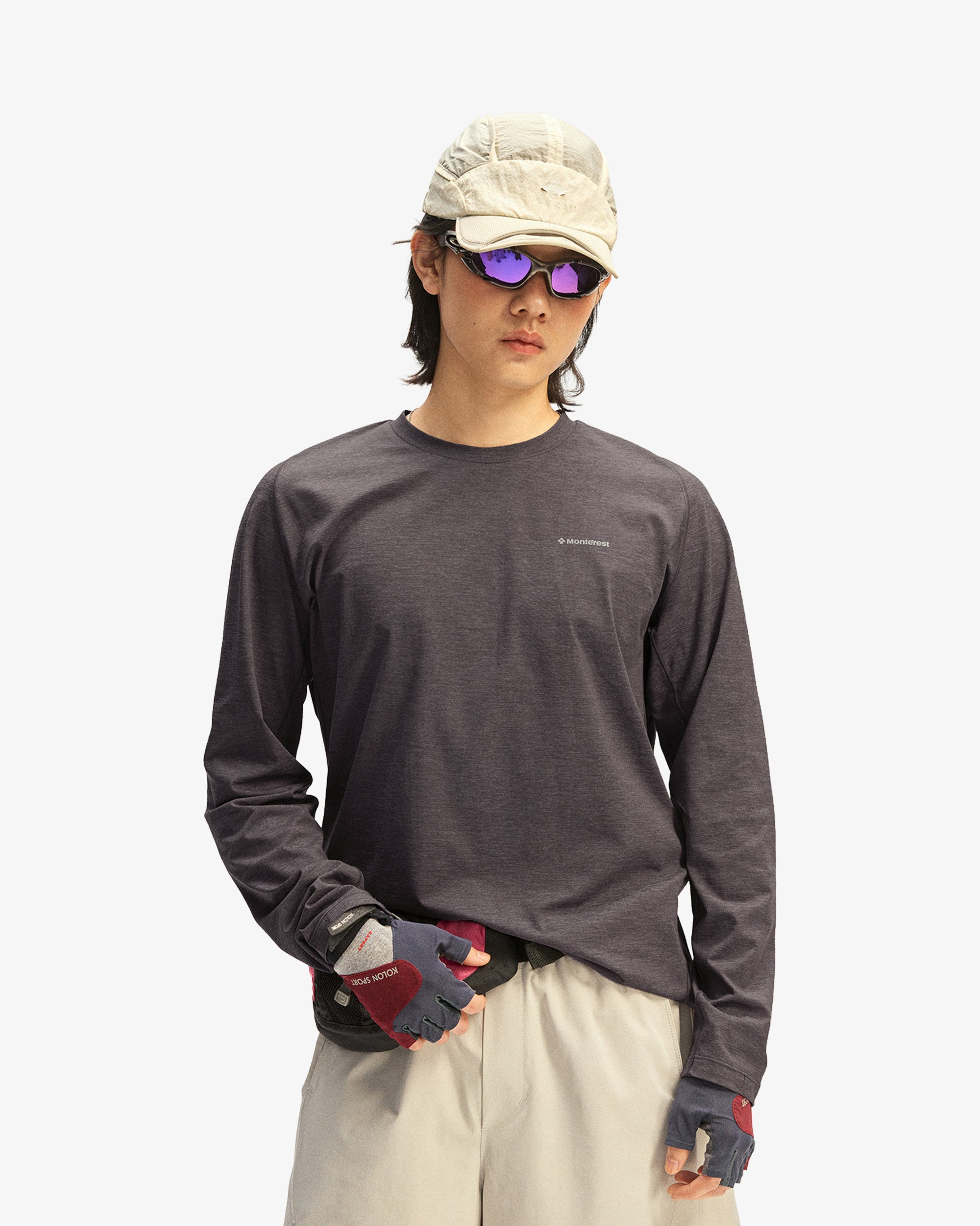 Technical Weave Breathable Long Sleeve Shirt