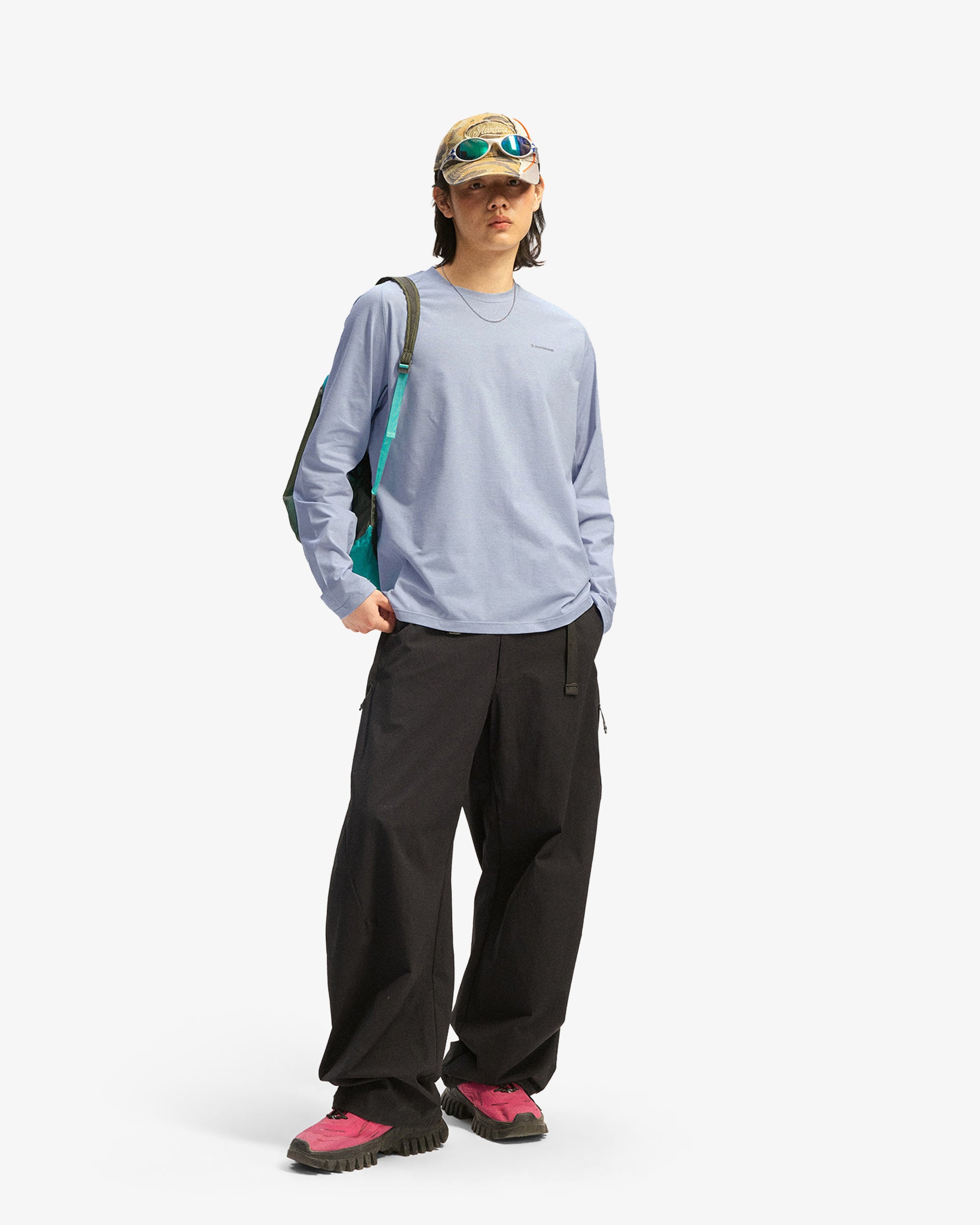 Technical Weave Breathable Long Sleeve Shirt