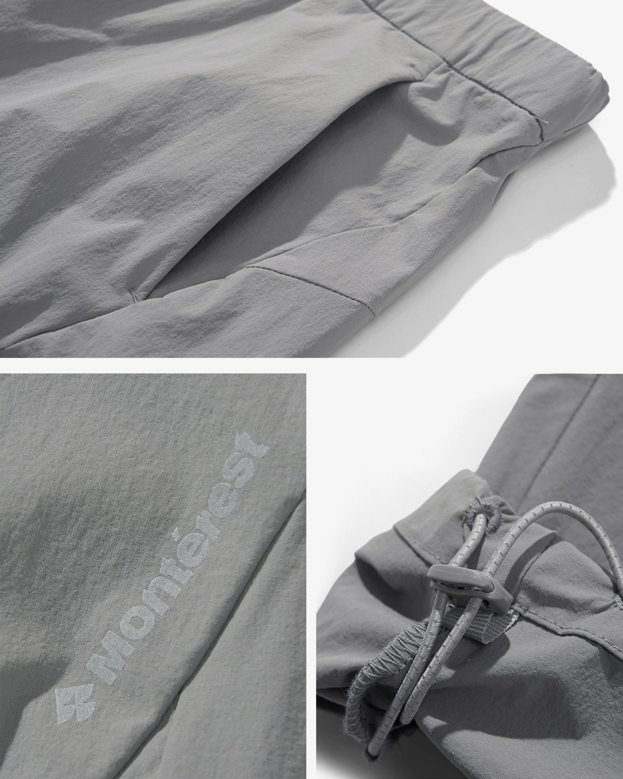 Nylon Four Way Stretch Wide Multi Pocket Softshell Pants
