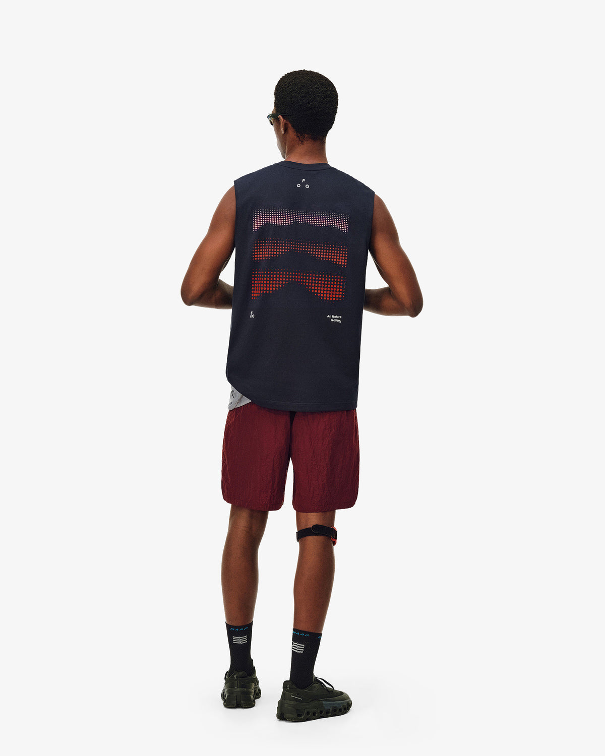 Quick Drying Cooling Gradient Tank Top