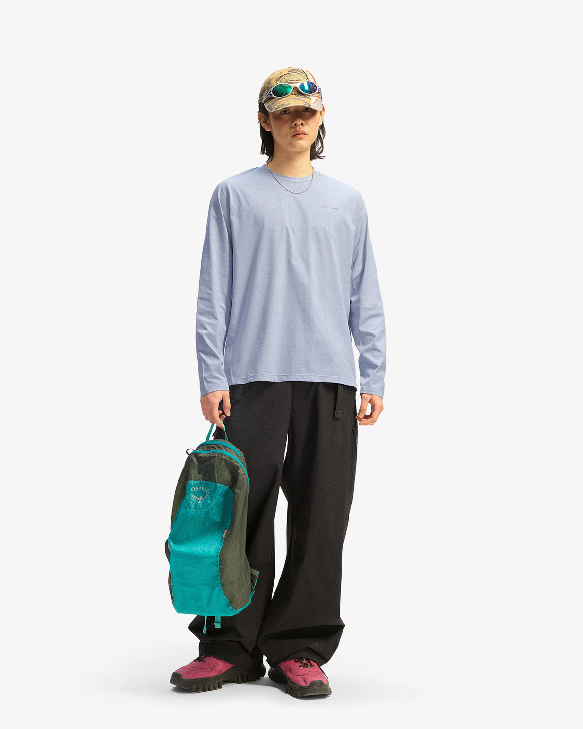 Technical Weave Breathable Long Sleeve Shirt