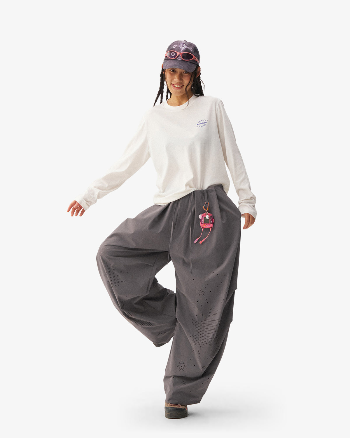 Parachute Laser Perforated Hiking Pants