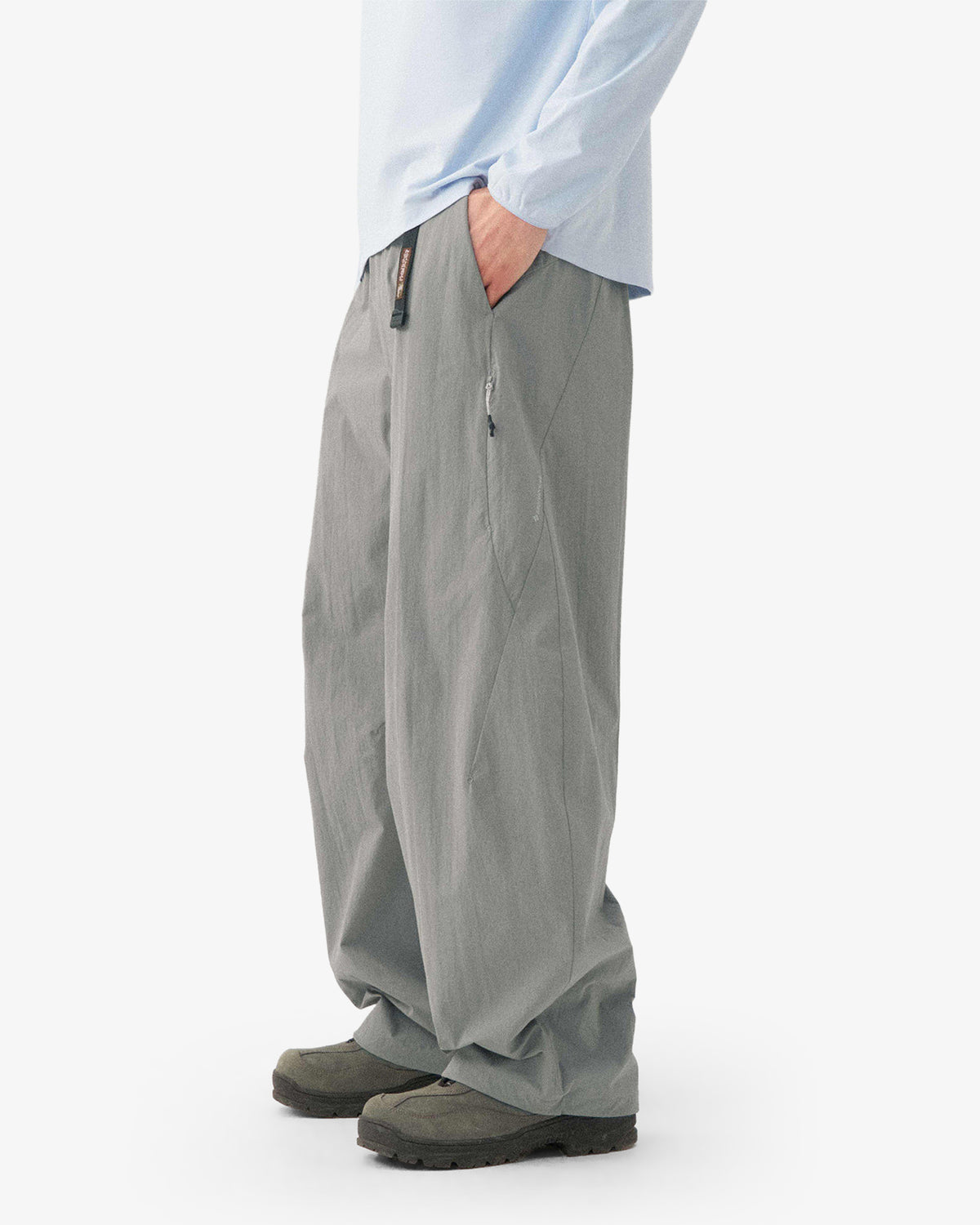 Nylon Four Way Stretch Wide Multi Pocket Softshell Pants