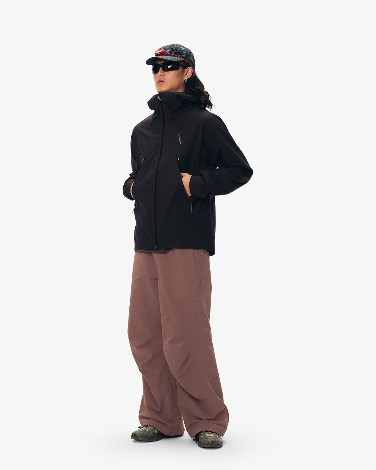 Water Repellent Ventilated Baggy Straight Fit Hiking Pants