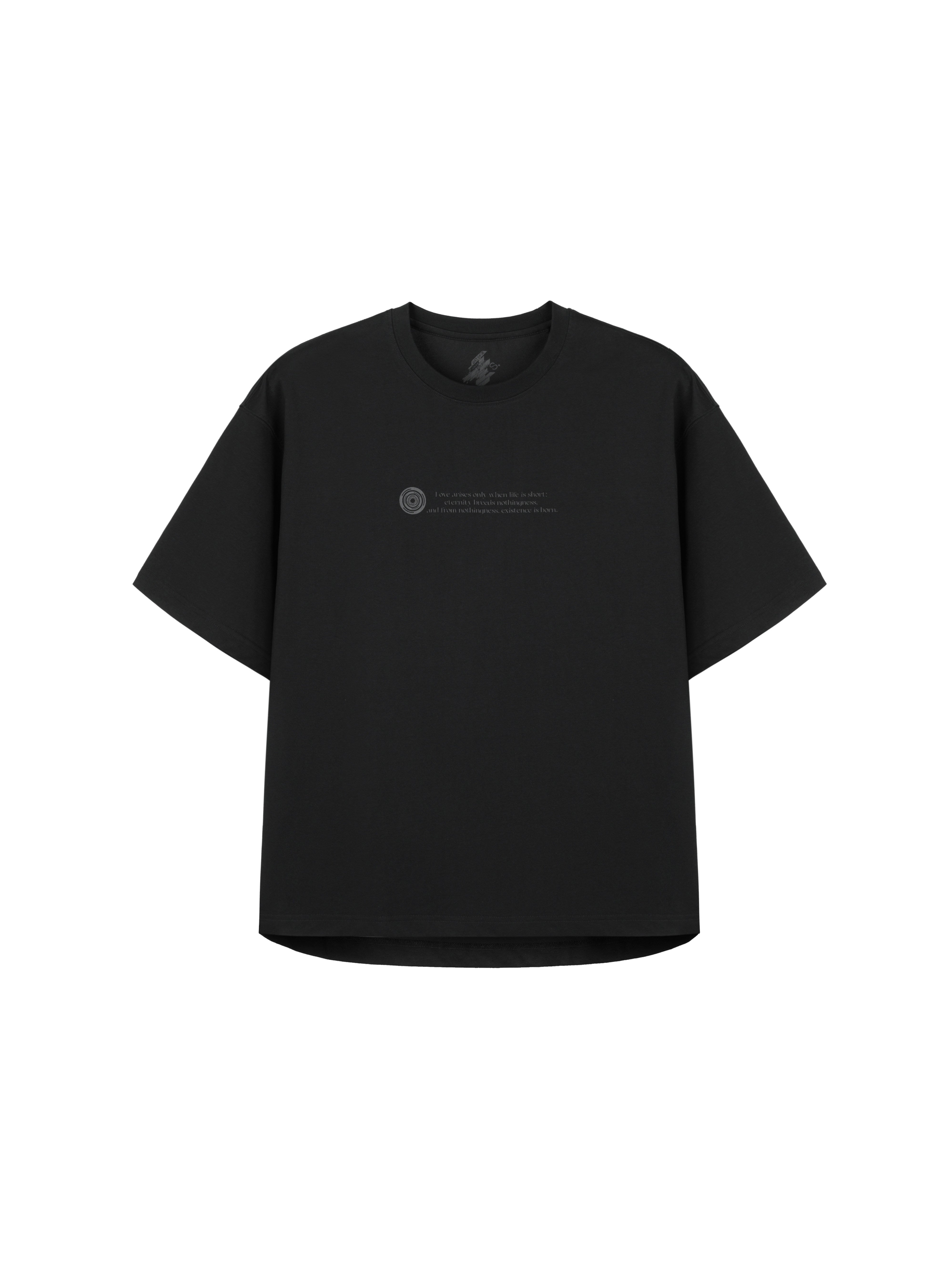 "Yakou" "Crop Circle" Printed T-shirt Sorona Blend Fabric S27 "Erosion Equipment"