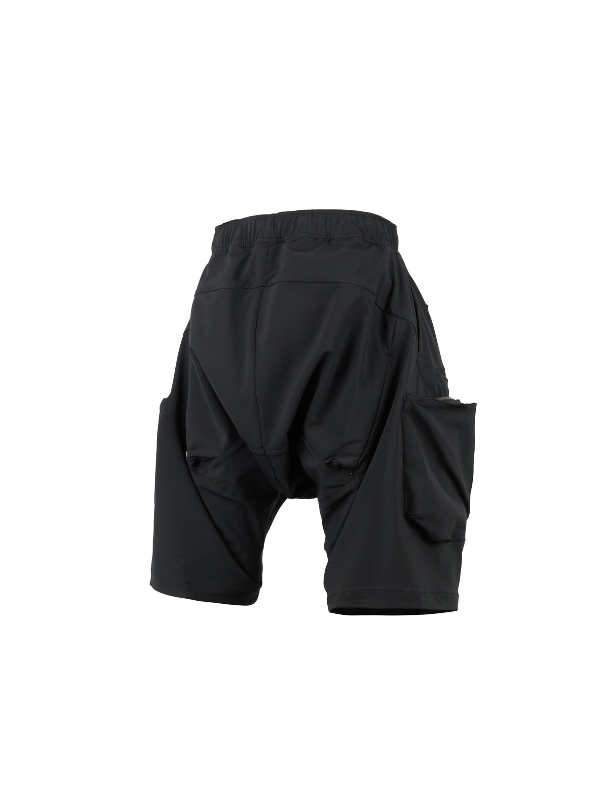 Low-Rise Technical Utility Drop Crotch Shorts