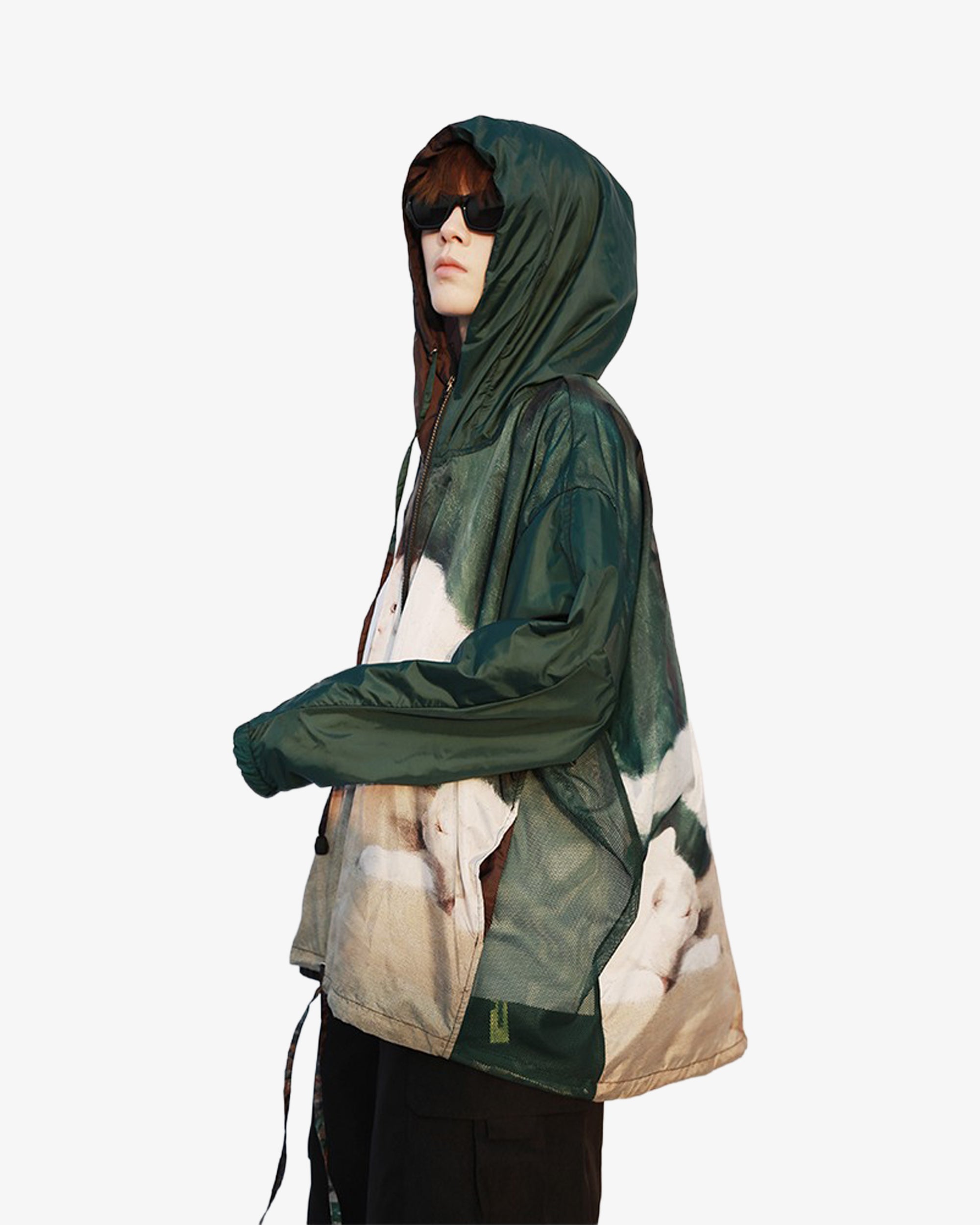 UPF50 Lightweight Graphic Print Jacket