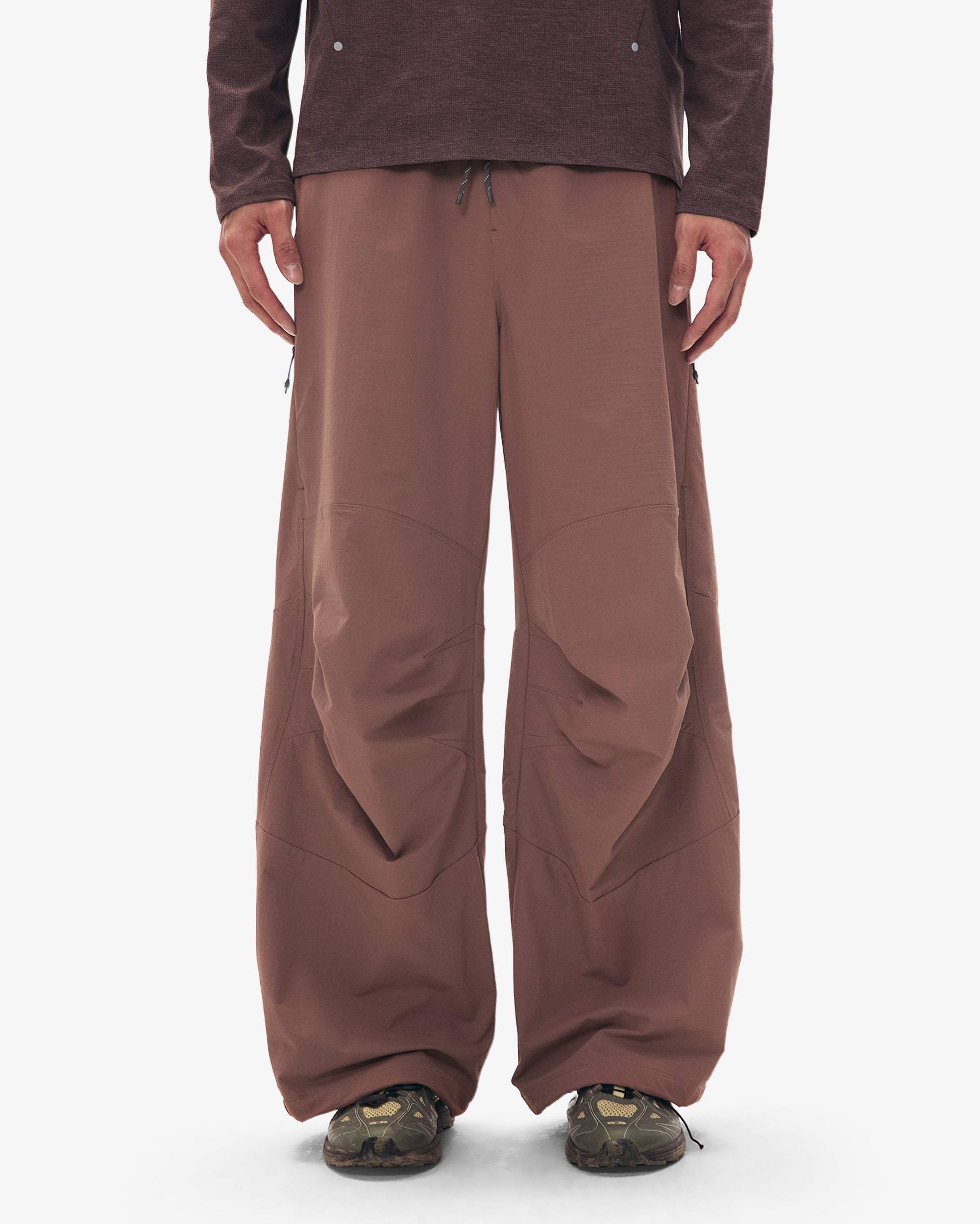 Water Repellent Ventilated Baggy Straight Fit Hiking Pants