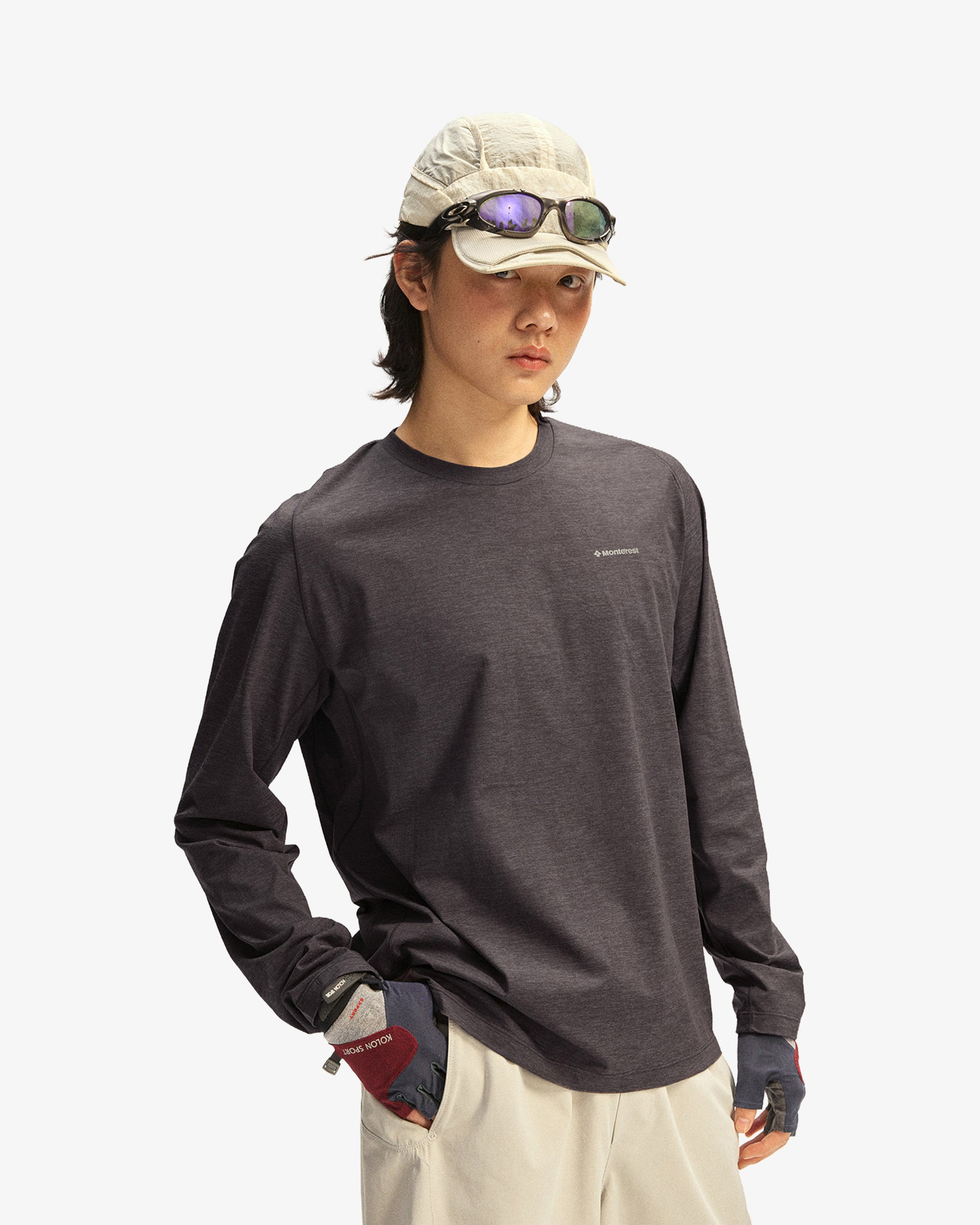 Technical Weave Breathable Long Sleeve Shirt