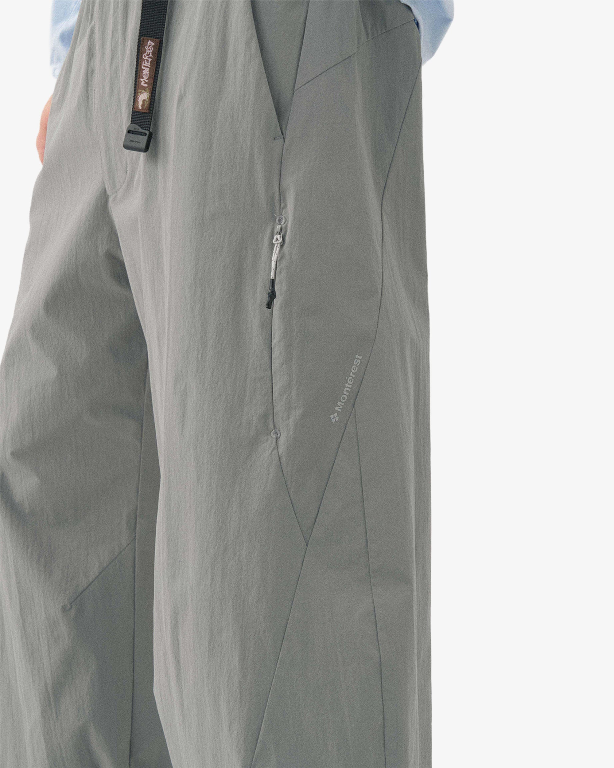 Nylon Four Way Stretch Wide Multi Pocket Softshell Pants