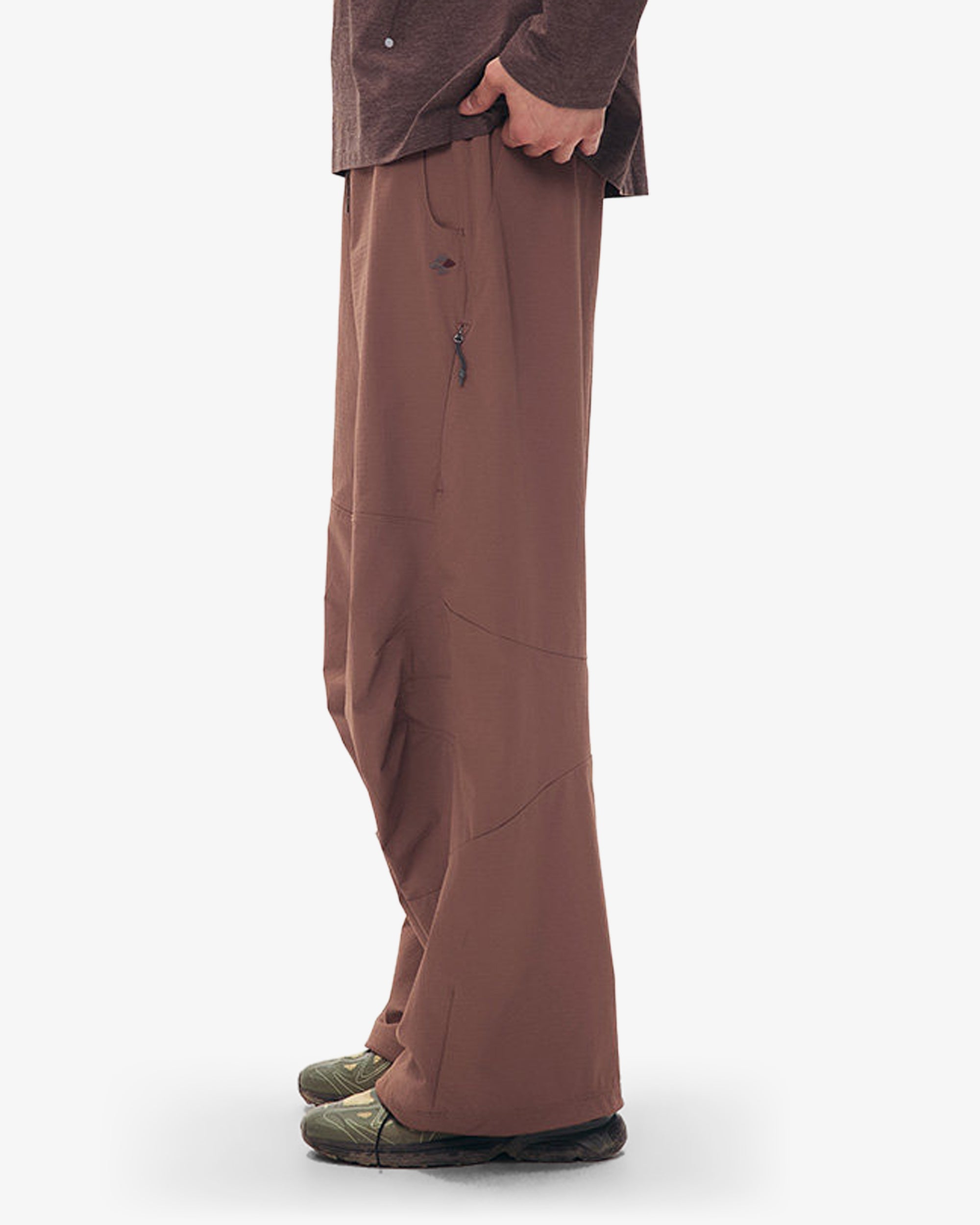 Water Repellent Ventilated Baggy Straight Fit Hiking Pants
