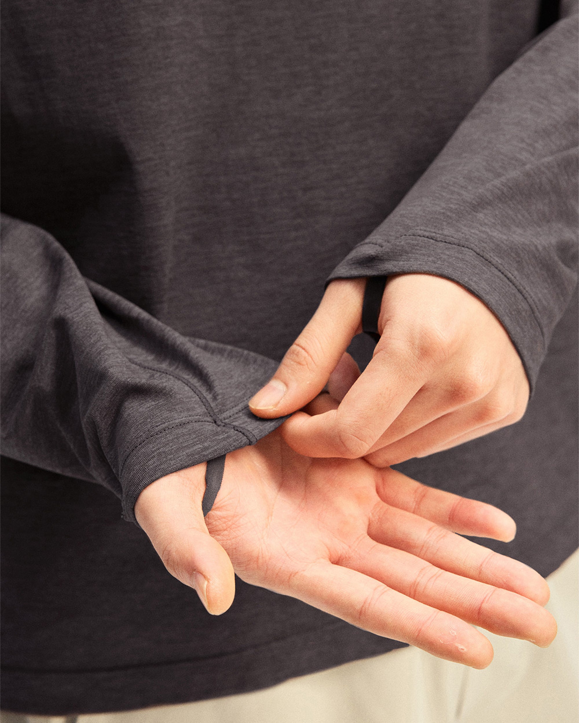 Technical Weave Breathable Long Sleeve Shirt