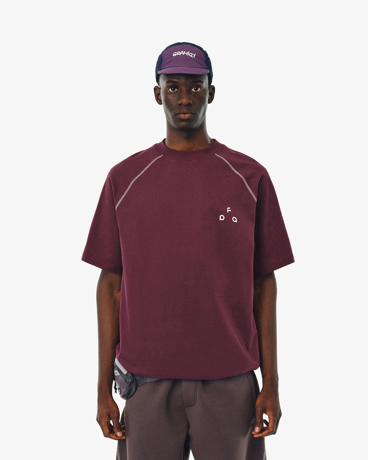 Quick Drying Contrast Stitch Short Sleeve T Shirt