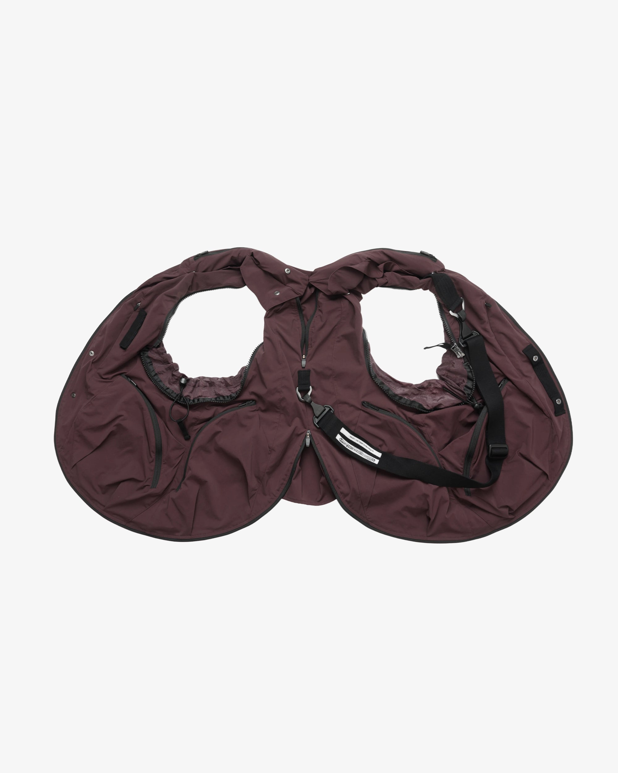 Convertible Transforming Utility Vest & Crossbody Bag