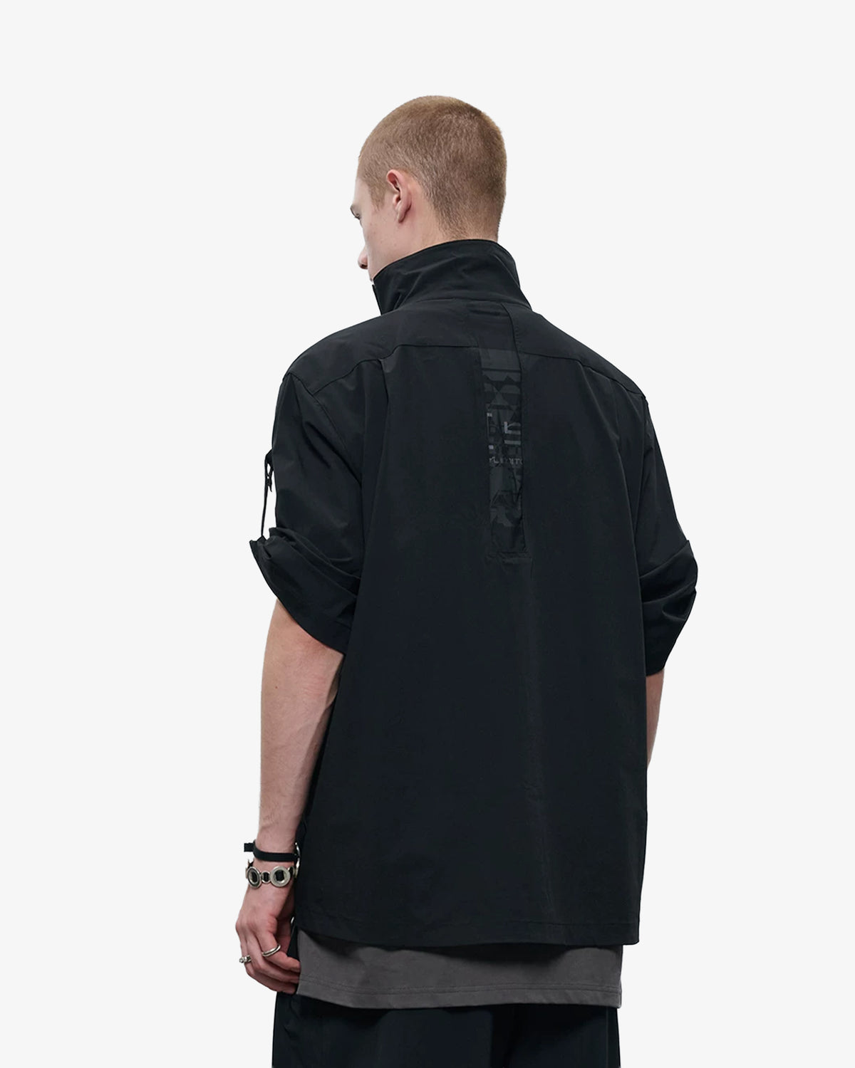 Water-Repellent Utility Half-Sleeve Shirt