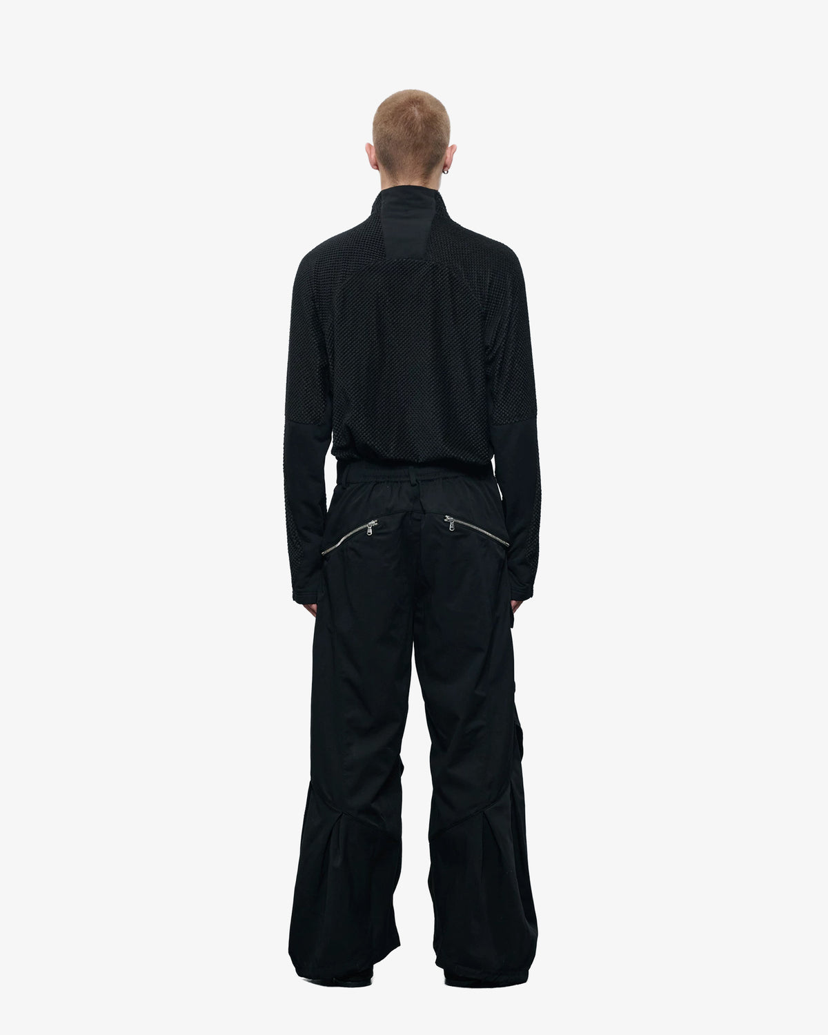 Wool Blend Sculpted DWR Cargo Pants