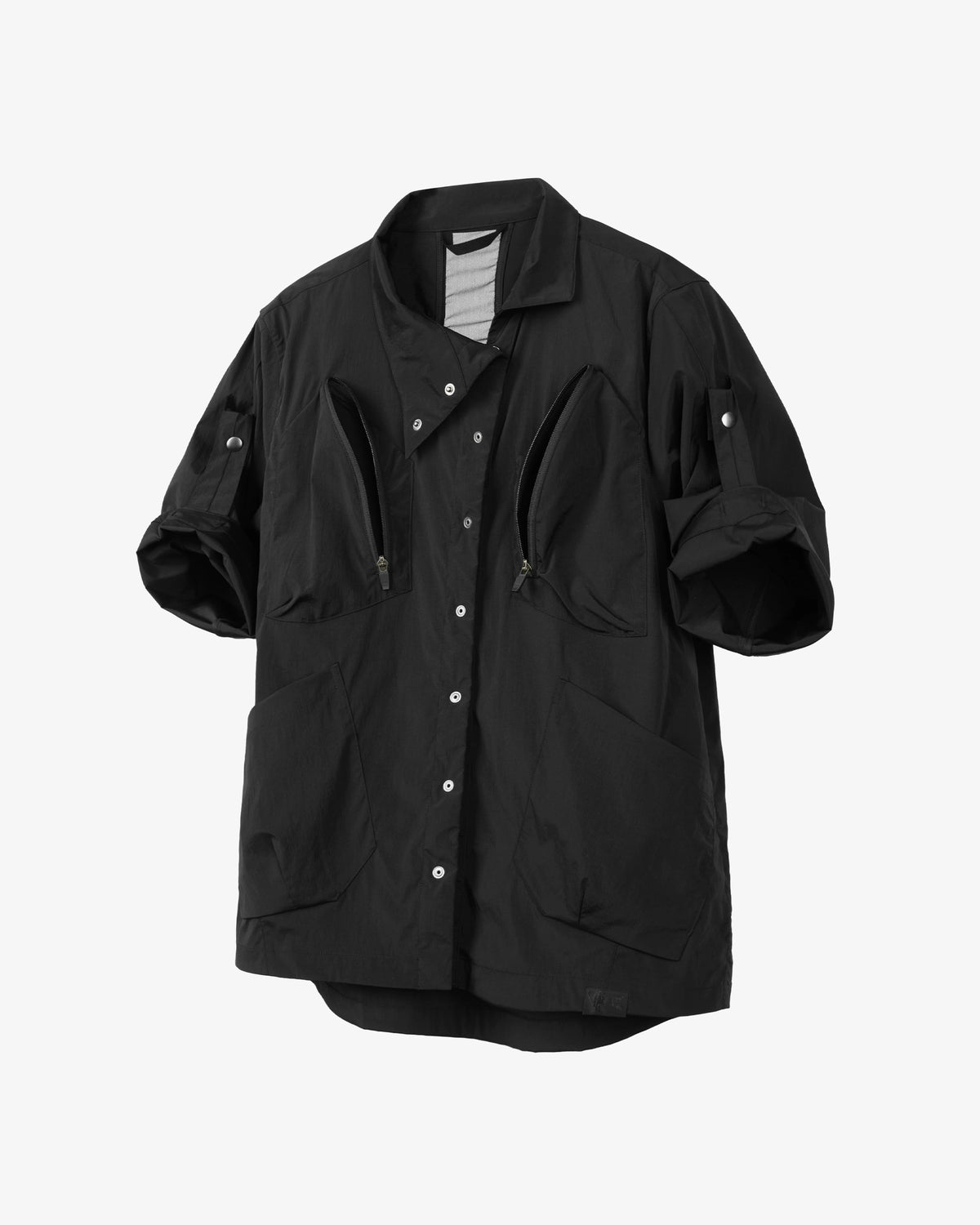 Water-Repellent Utility Half-Sleeve Shirt