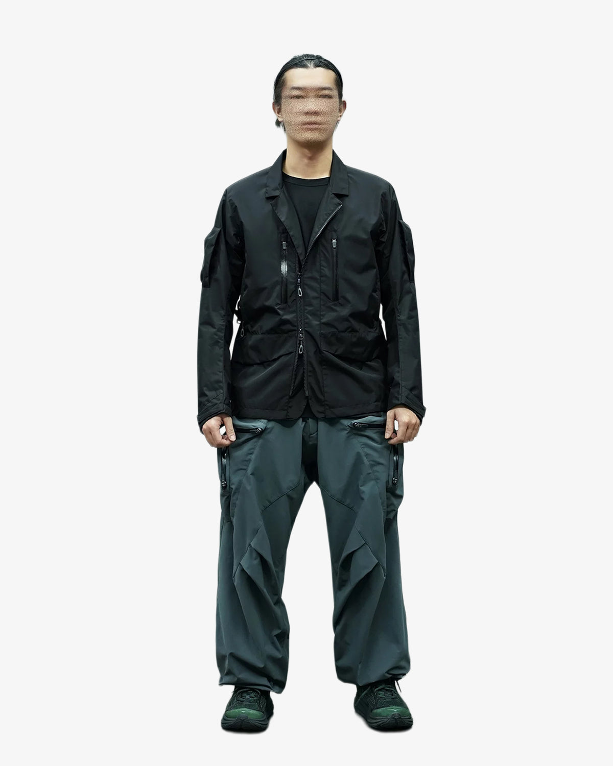 Drop-Crotch DWR Utility Cargo Pants