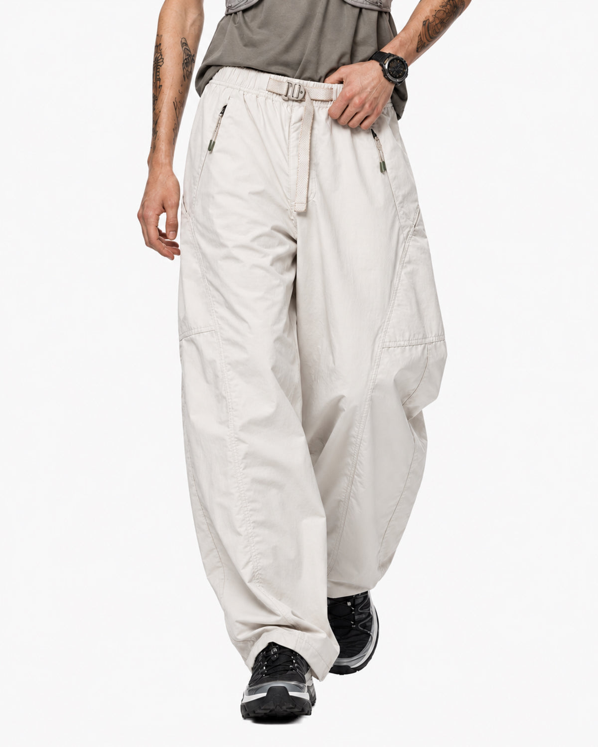 Lightweight Stretch Nylon Baggy Hiking Pants