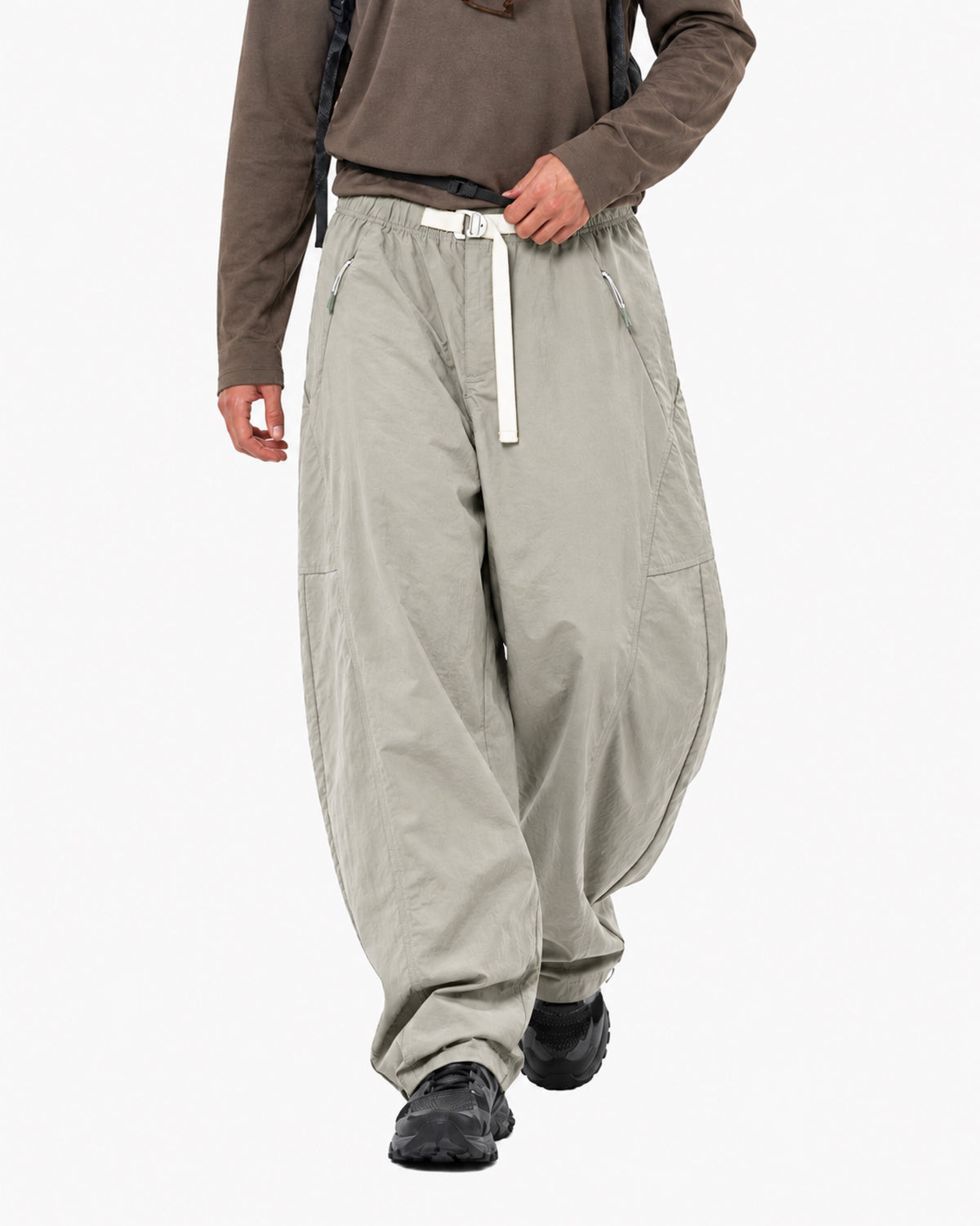 Lightweight Stretch Nylon Baggy Hiking Pants