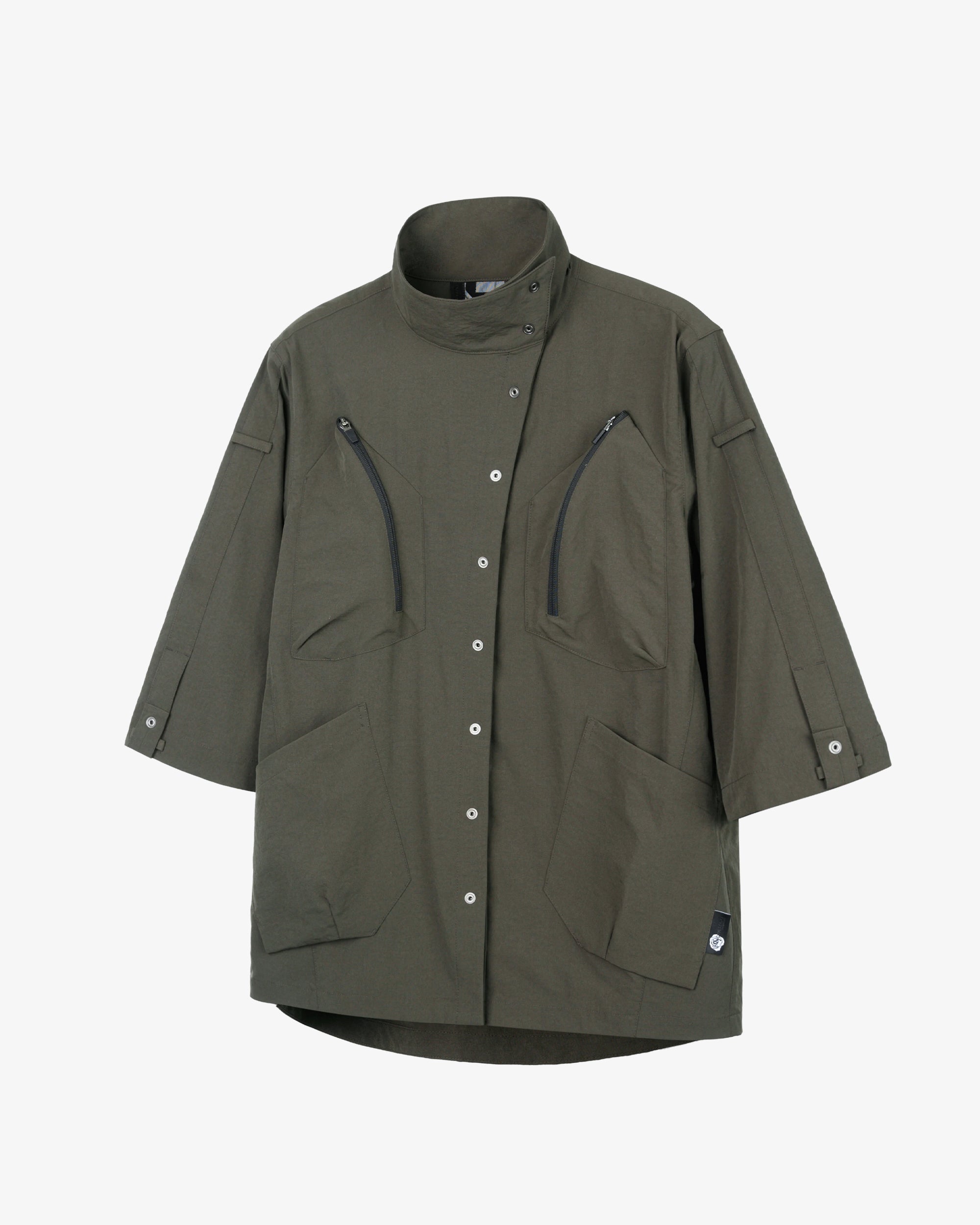Water-Repellent Utility Half-Sleeve Shirt