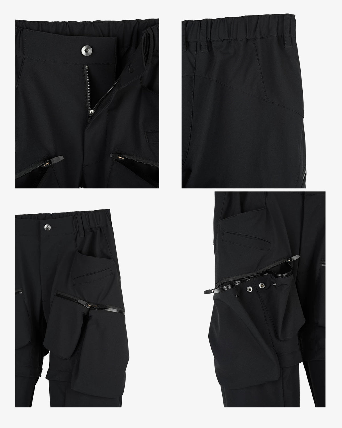 Multi-Pocket Detachable & Breathable DWR Cargo Pants