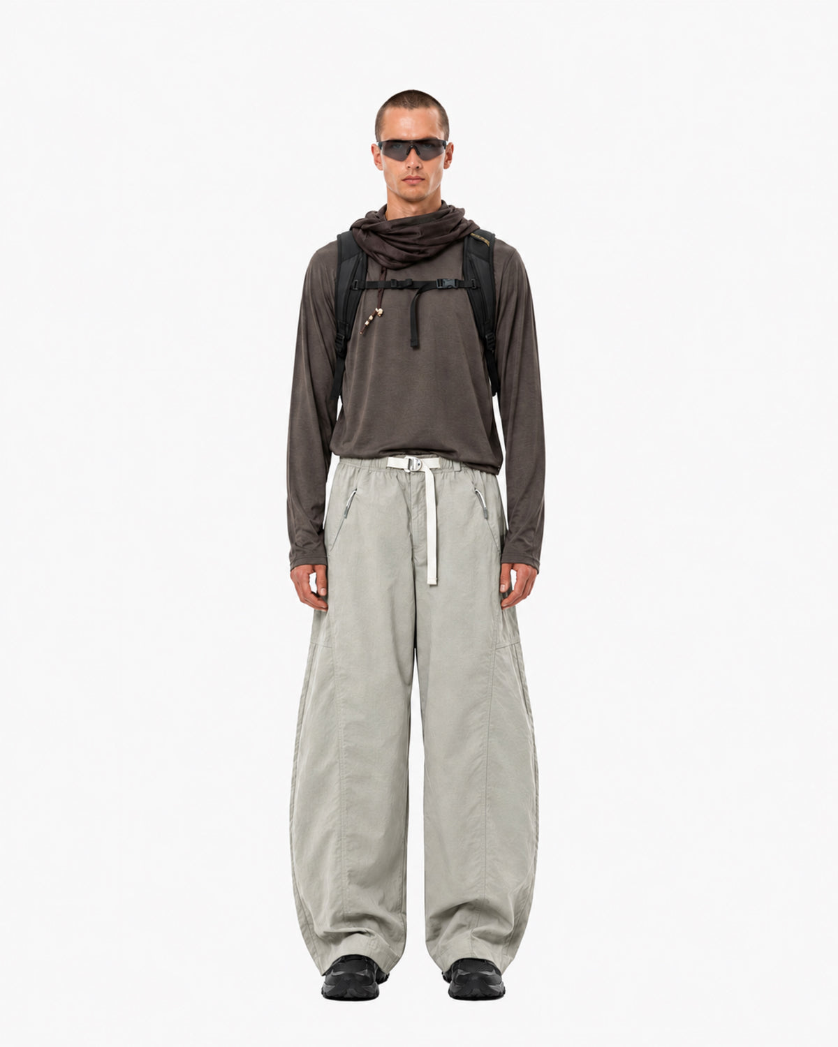 Lightweight Stretch Nylon Baggy Hiking Pants
