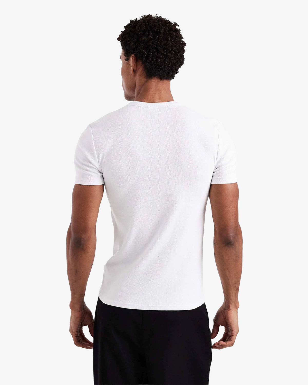 Henley Short Sleeve Muscle Fitted Shirt