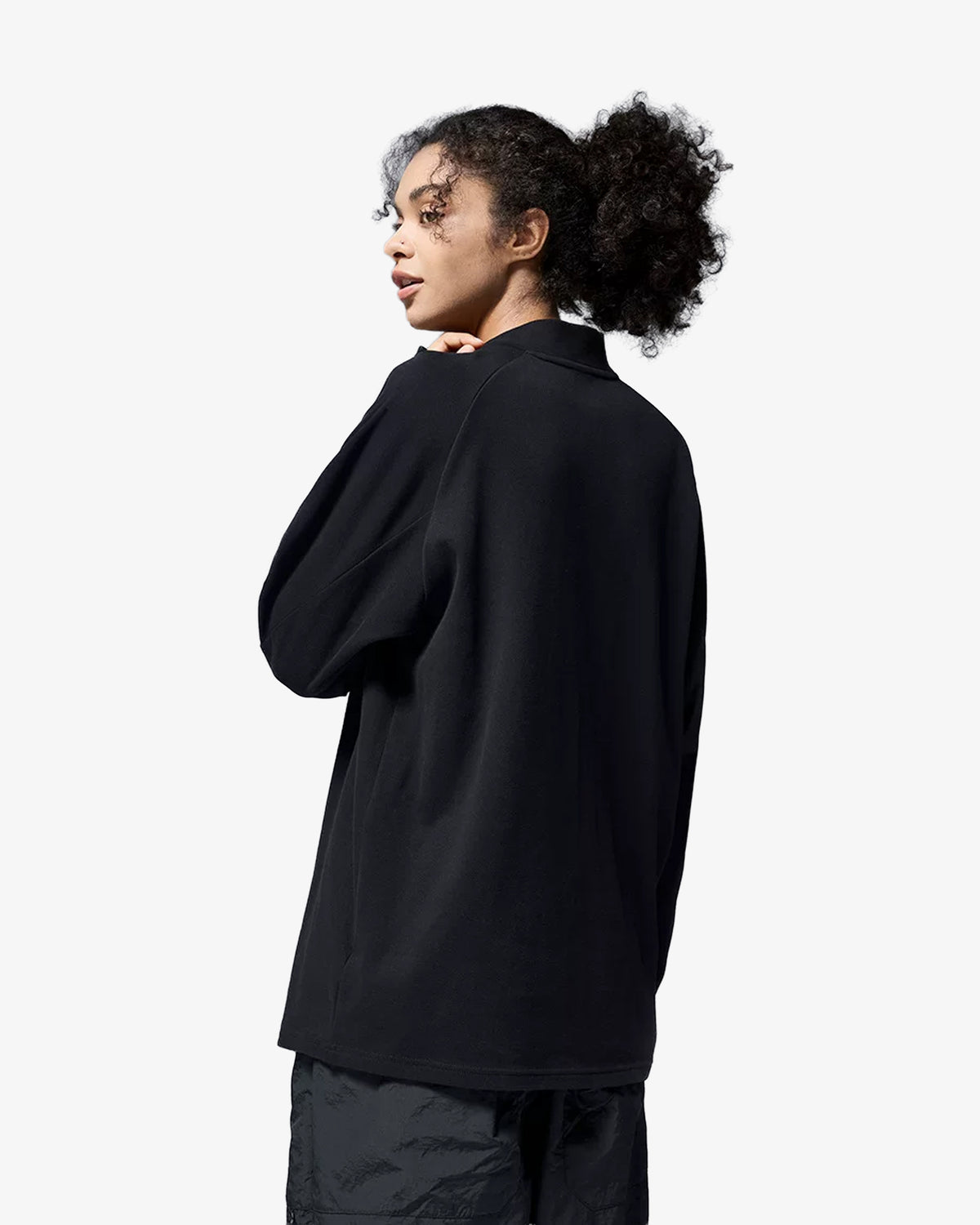 Seamless Raglan Quarter Zip