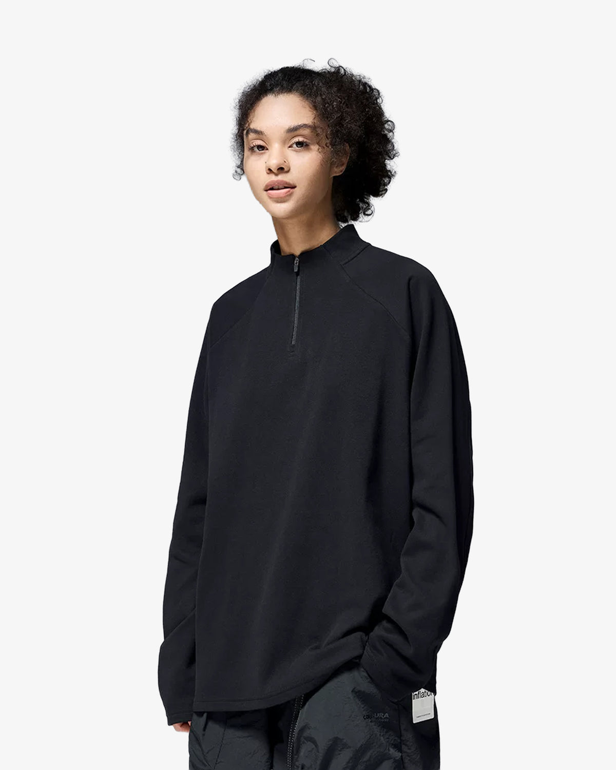 Seamless Raglan Quarter Zip