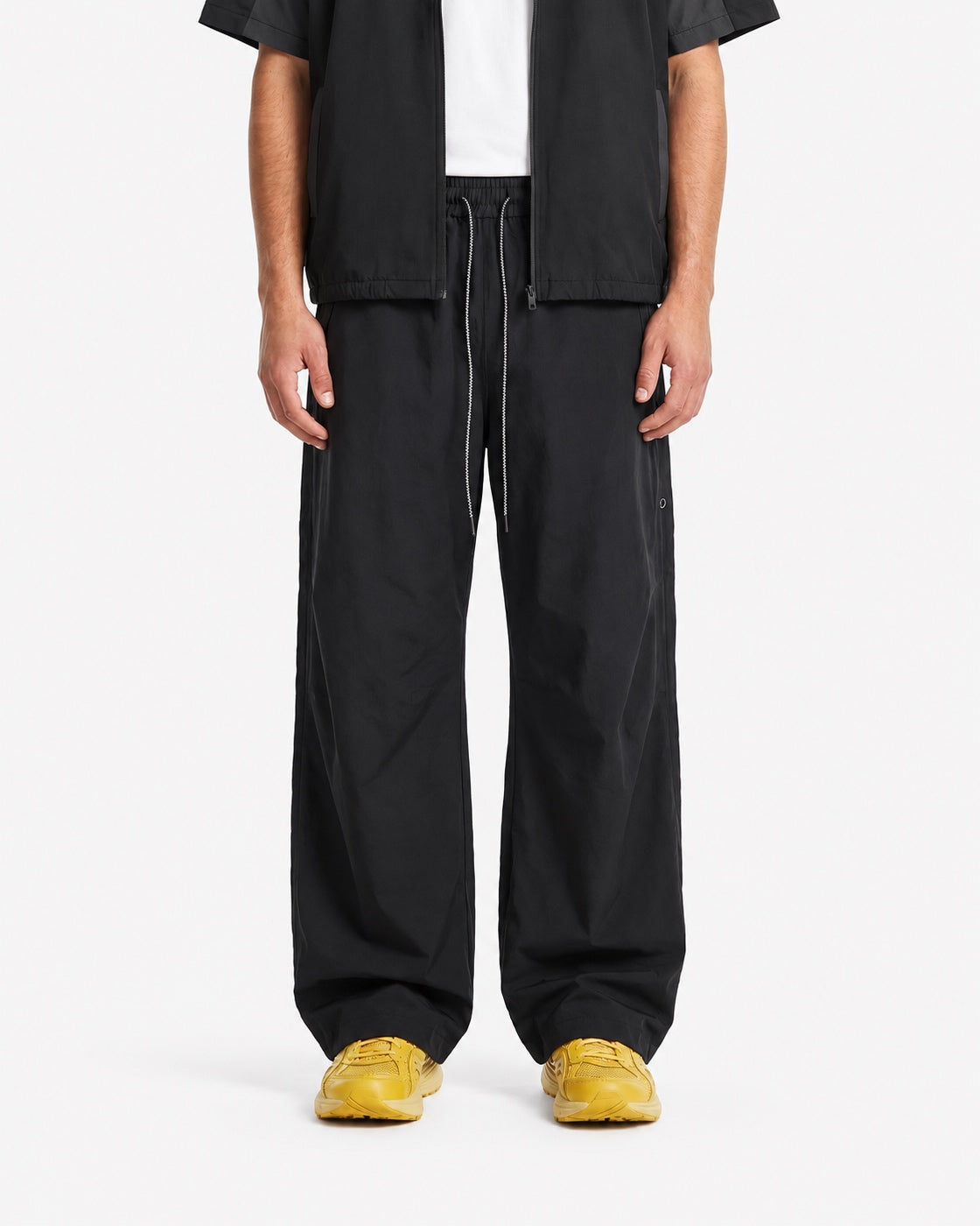 Lightweight Water-Resistant Curved-Leg Baggy Hiking Pants