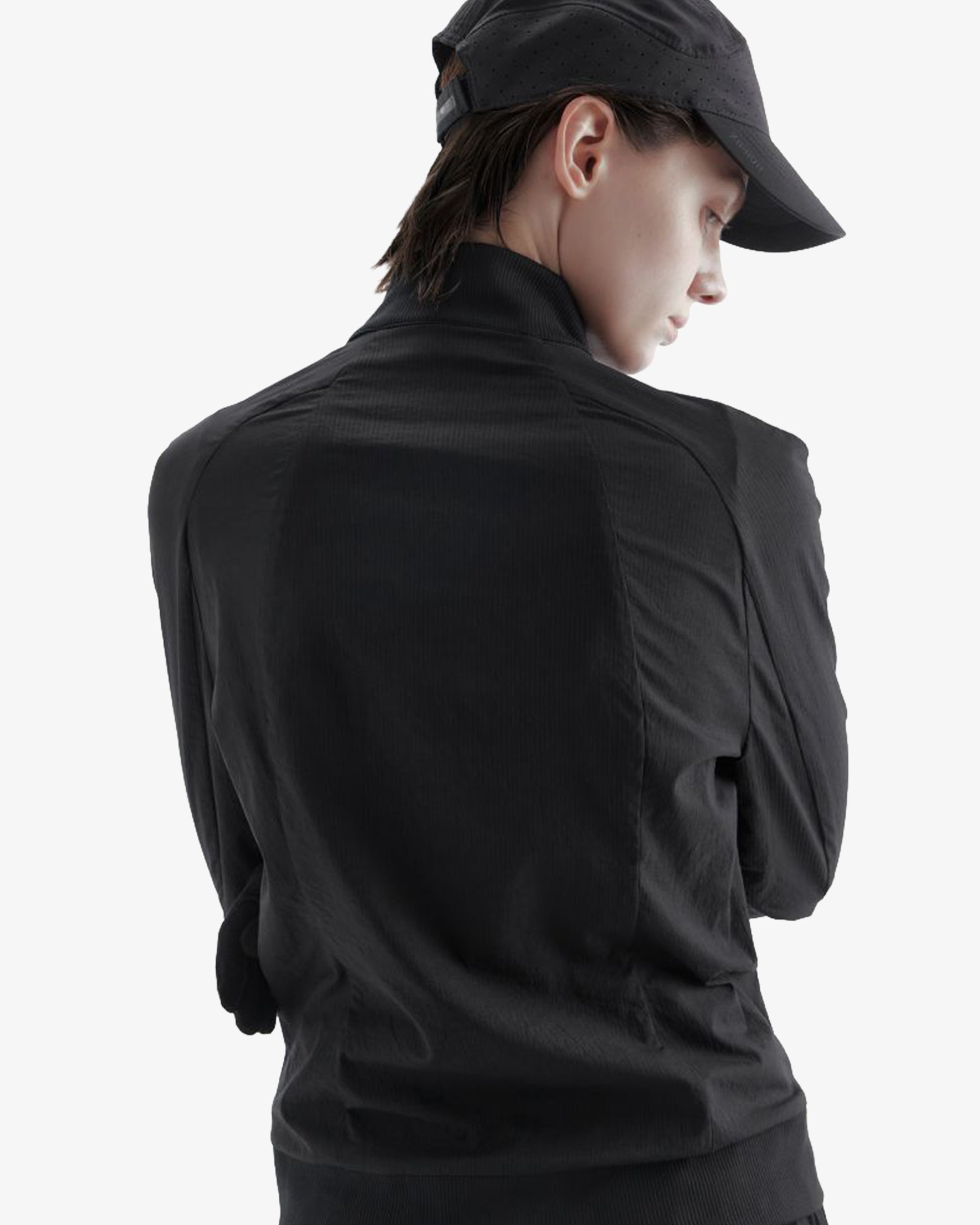 Curved Asymmetric Zipper UPF200 Moto Jacket