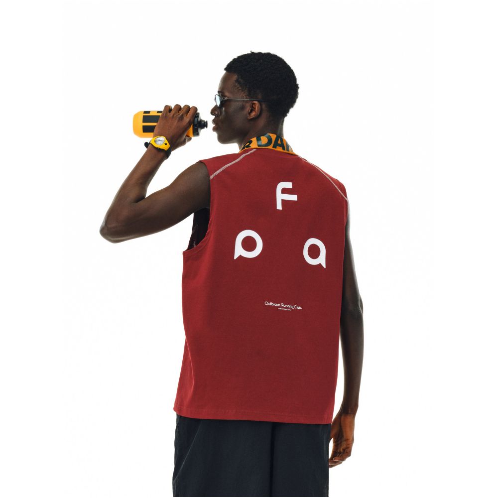 Cooling Quick Drying Contrast Stitched Tank Top image 1