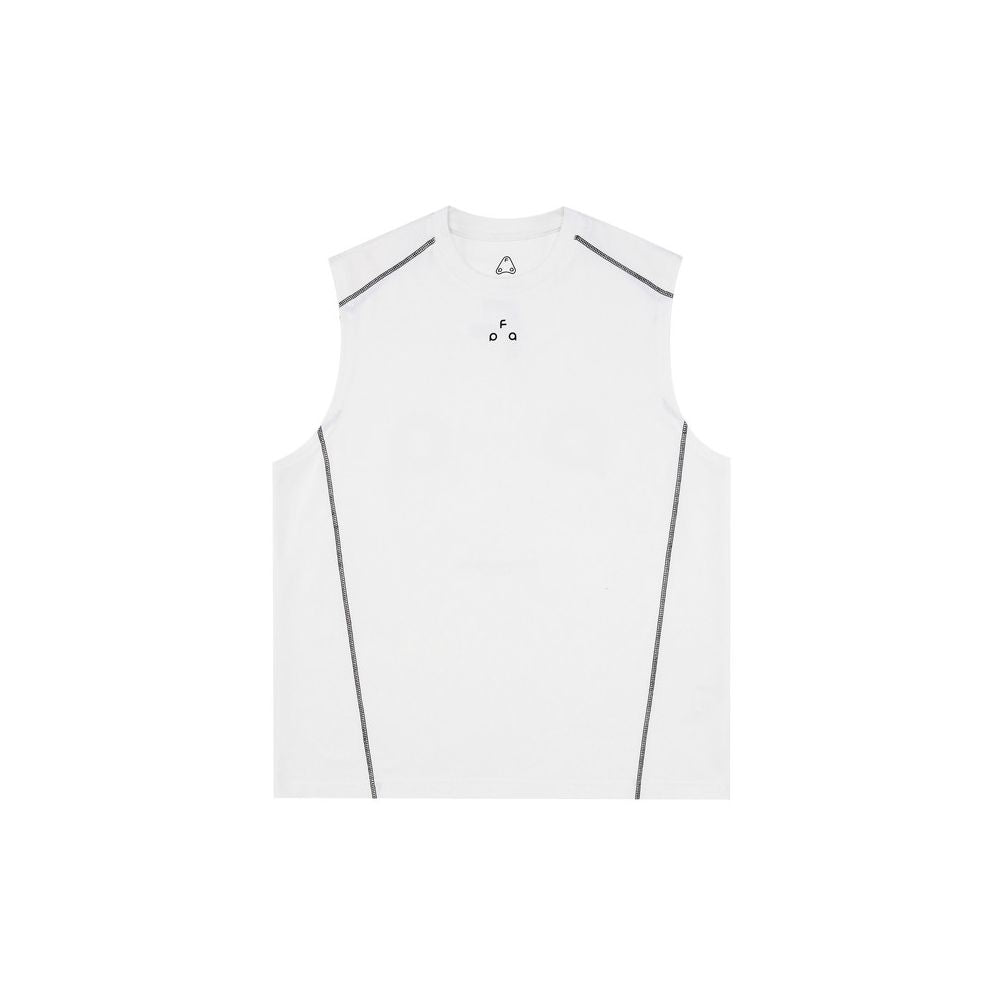 Cooling Quick Drying Contrast Stitched Tank Top