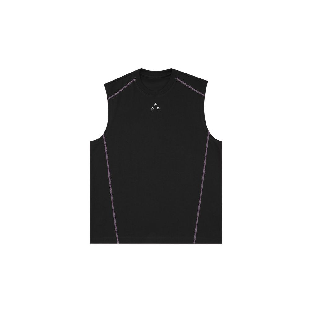 Cooling Quick Drying Contrast Stitched Tank Top